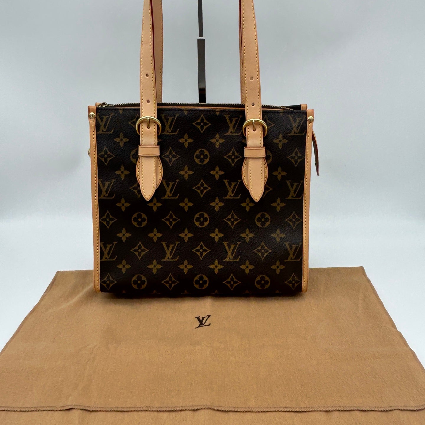 Louis Vuitton Popincourt Haut Monogram Canvas Shoulder Bag [Used]