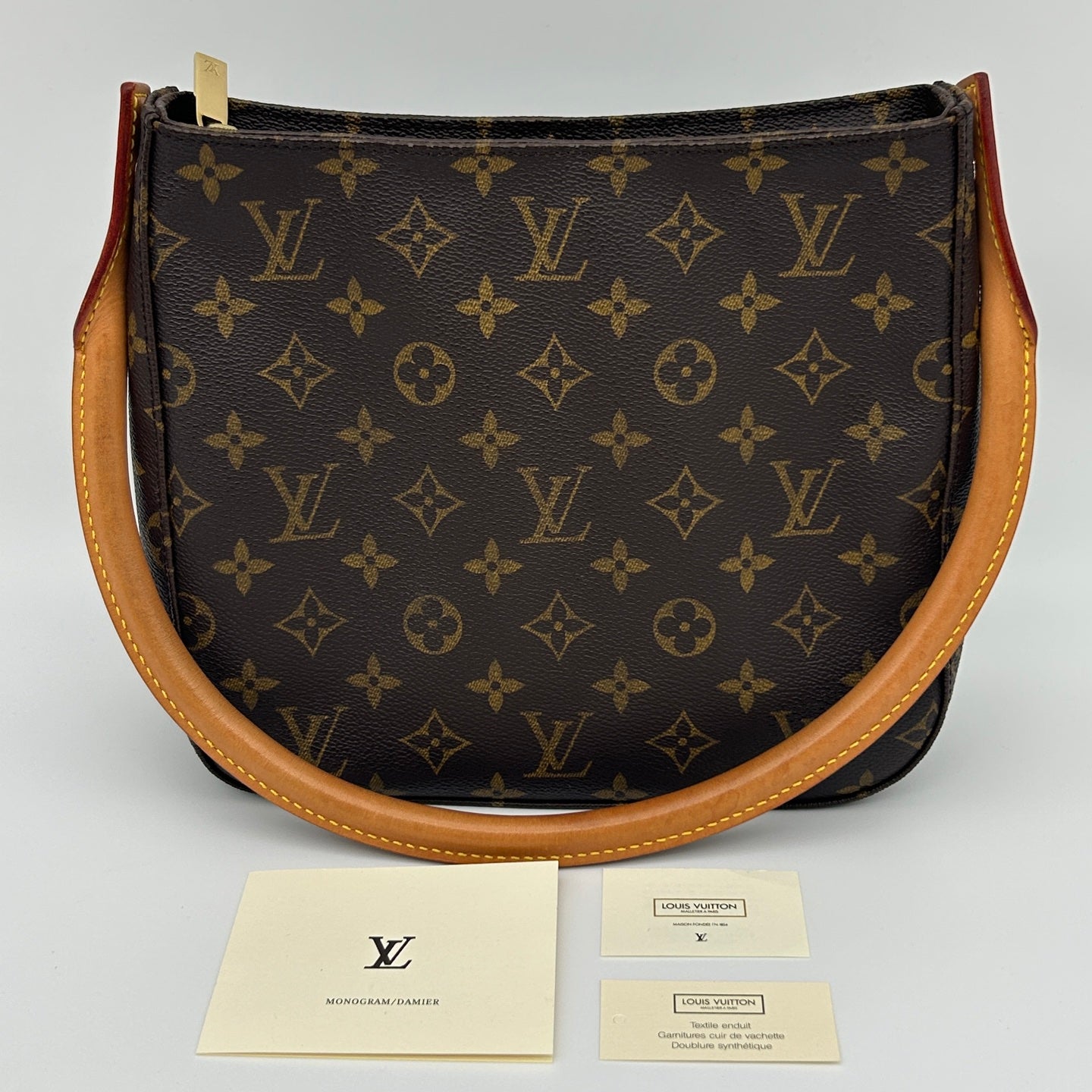Louis Vuitton Looping MM Monogram Canvas Shoulder Bag [Used]