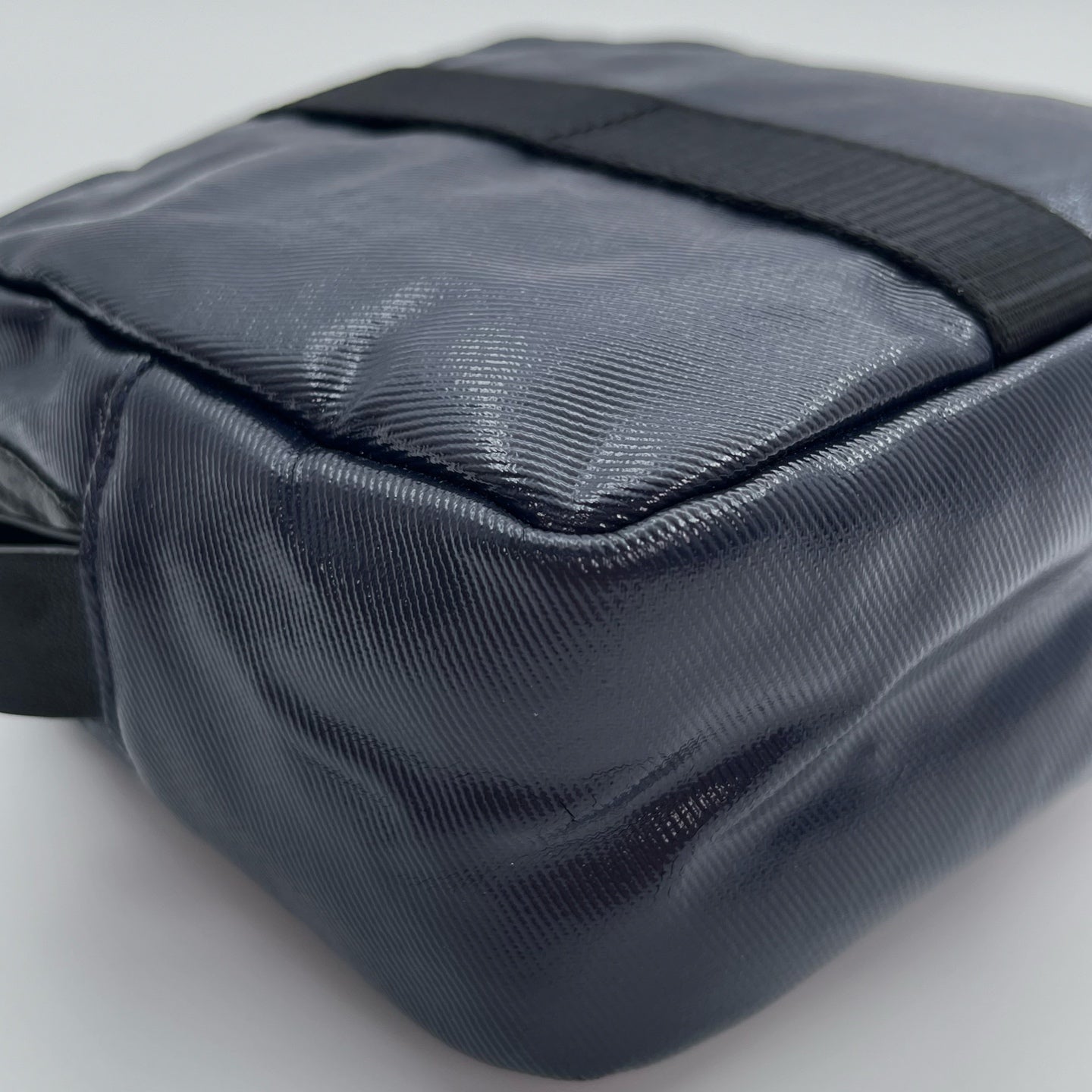 Chanel Sport Line Coco Mark Nylon Waist Bag in Dark Navy and Black [Used]