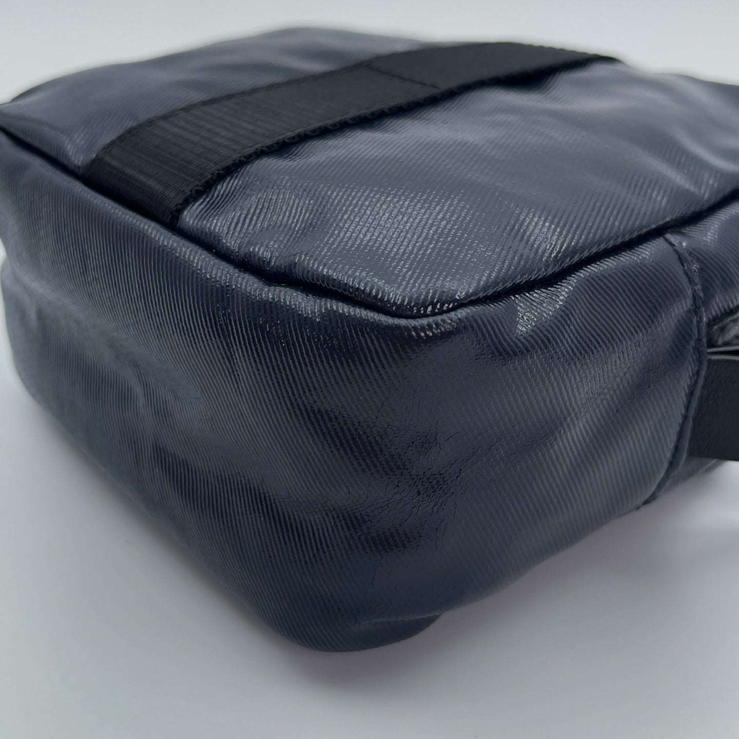 Chanel Sport Line Coco Mark Nylon Waist Bag in Dark Navy and Black [Used]