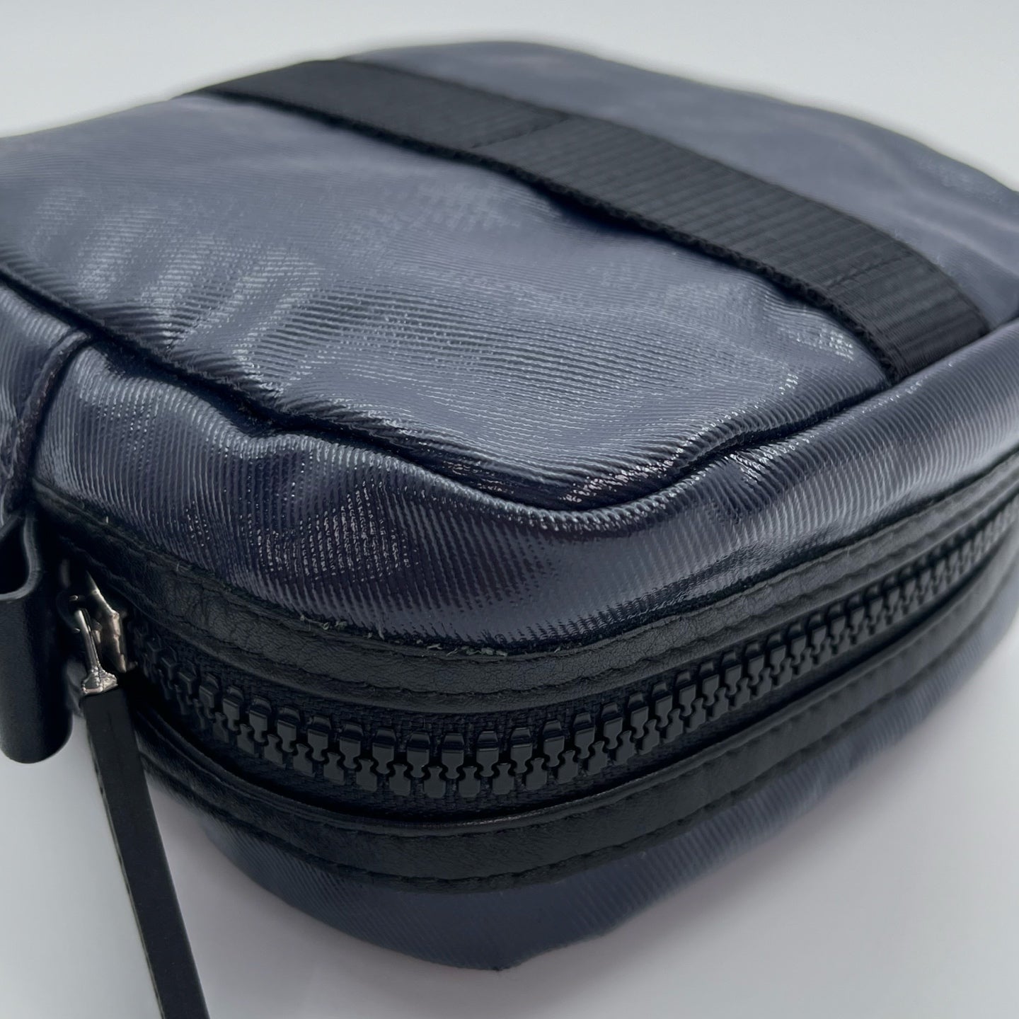 Chanel Sport Line Coco Mark Nylon Waist Bag in Dark Navy and Black [Used]