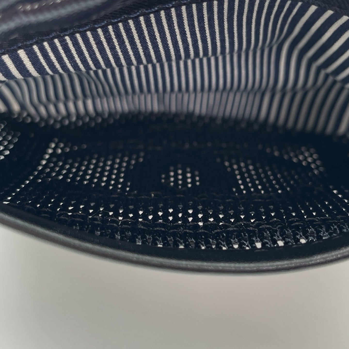 Chanel Sport Line Coco Mark Nylon Waist Bag in Dark Navy and Black [Used]