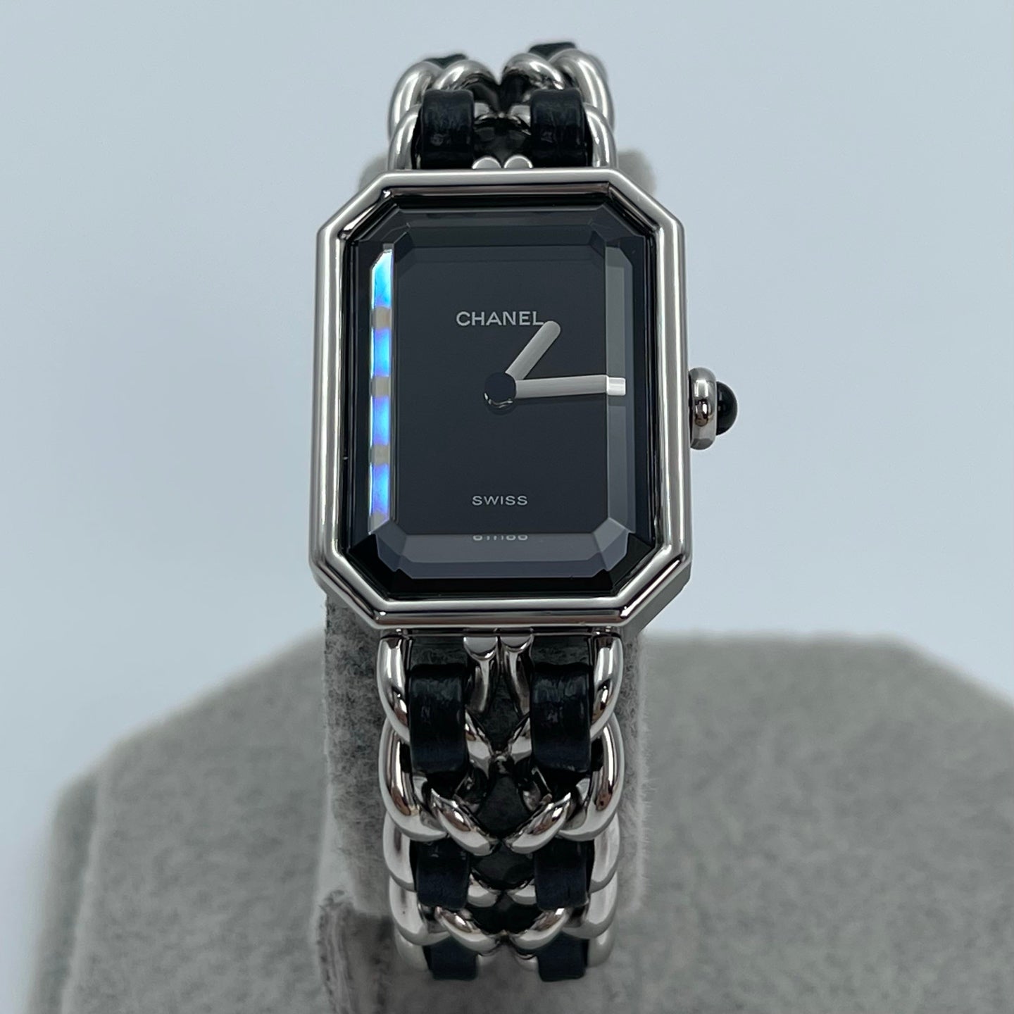 Chanel Première Black and Silver S Size Watch [Used]