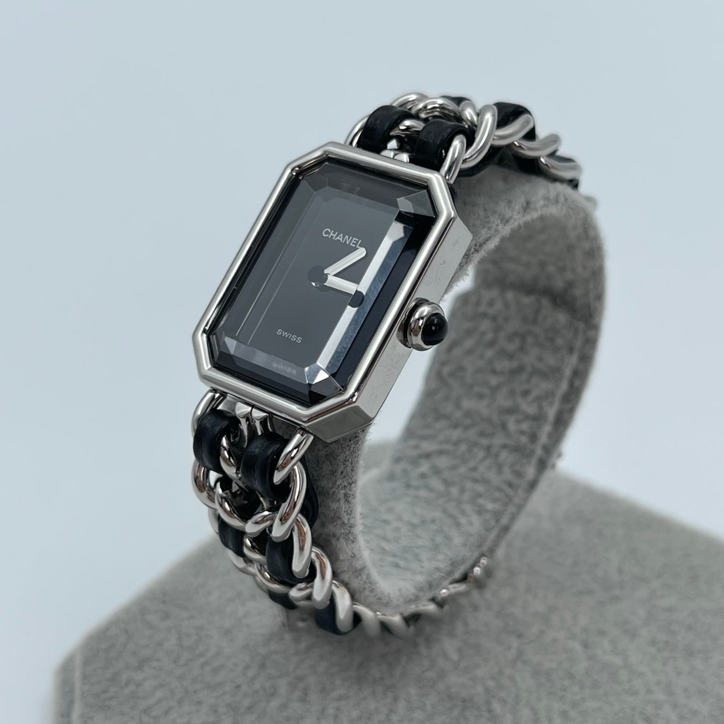 Chanel Première Black and Silver S Size Watch [Used]