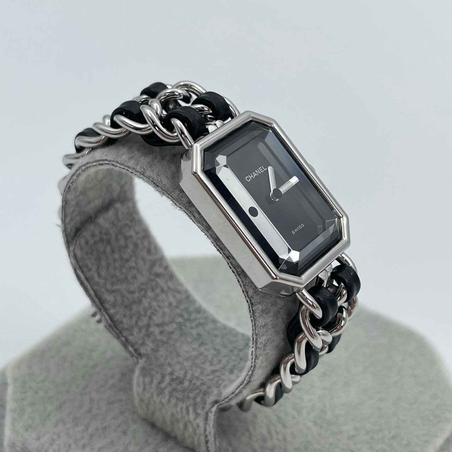 Chanel Première Black and Silver S Size Watch [Used]