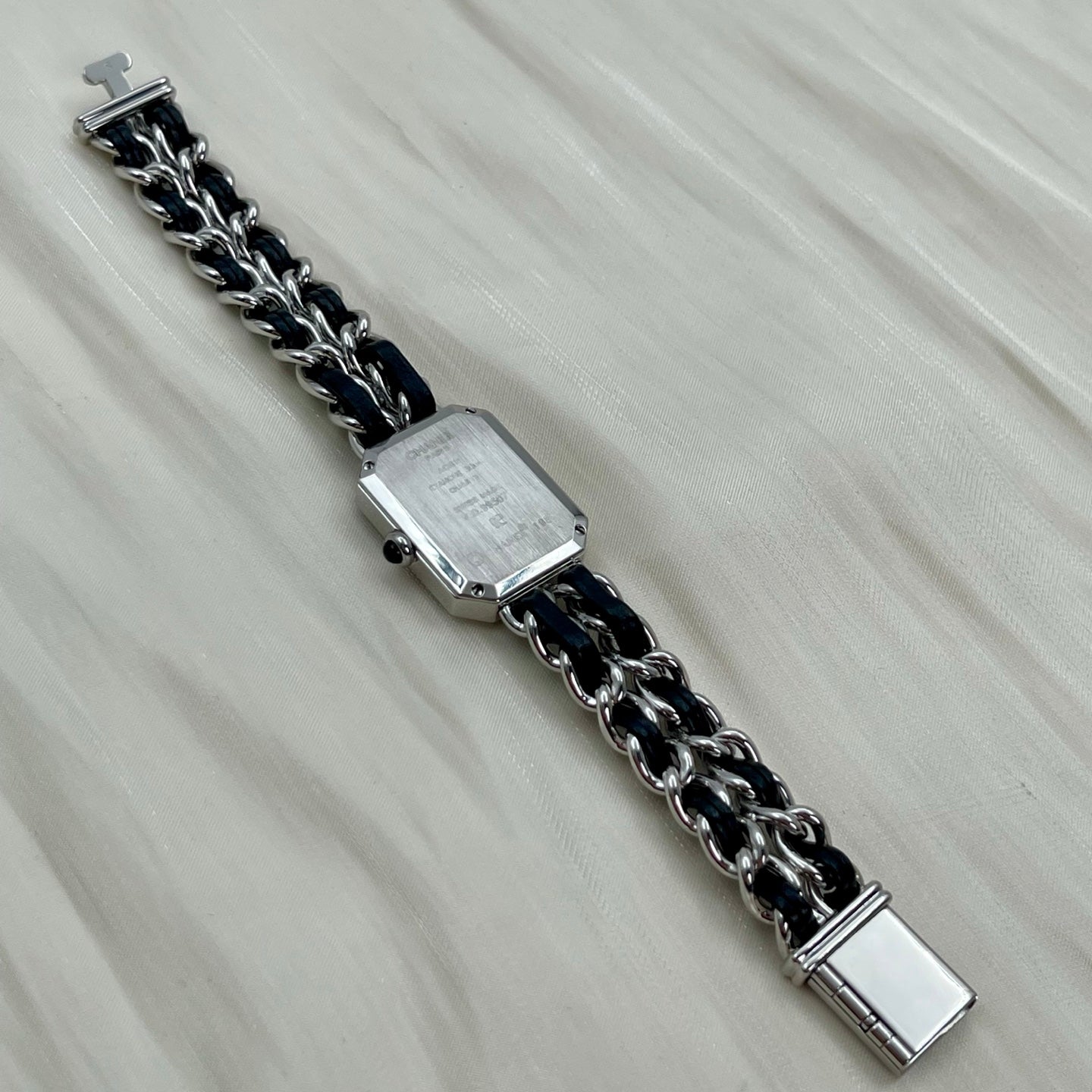 Chanel Première Black and Silver S Size Watch [Used]