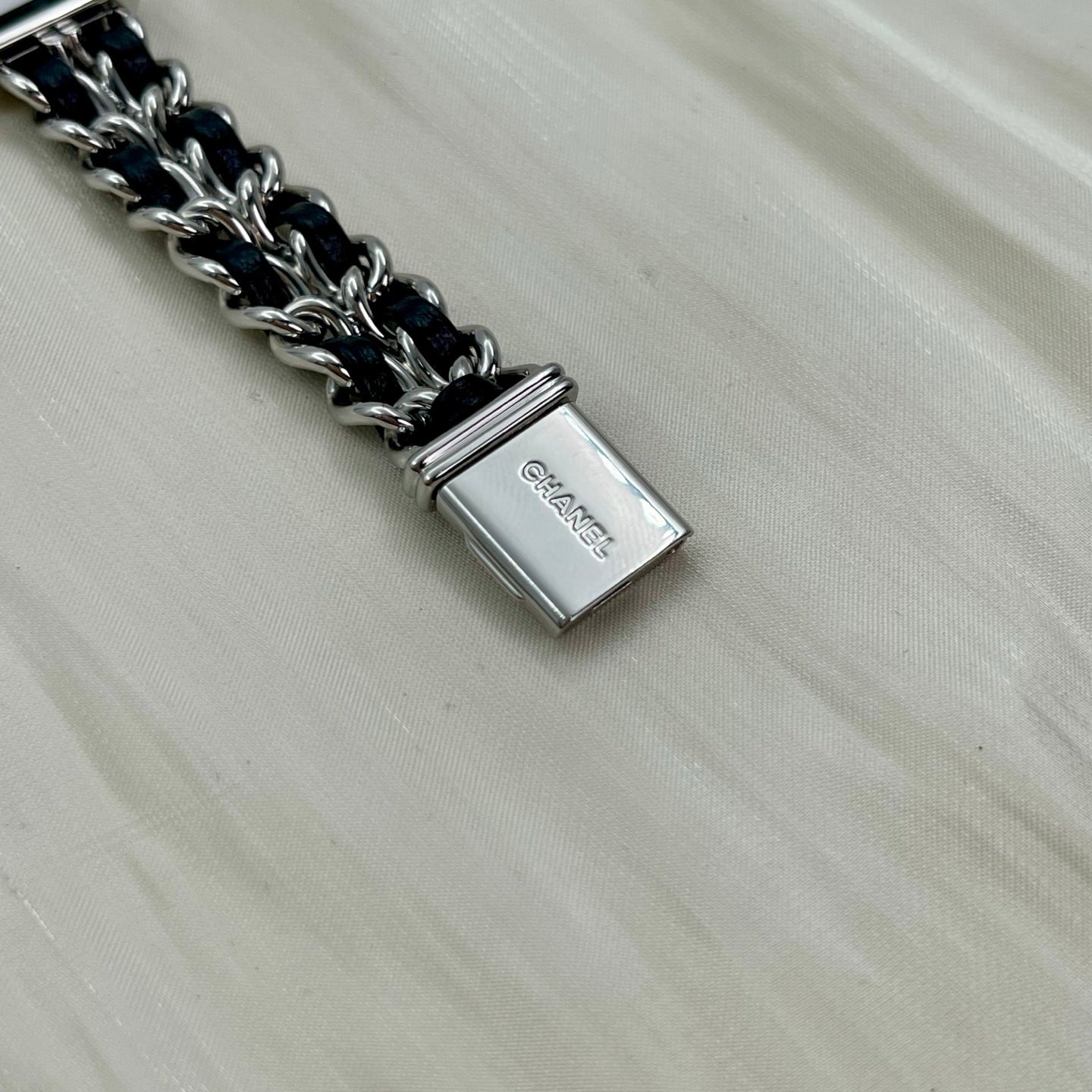 Chanel Première Black and Silver S Size Watch [Used]
