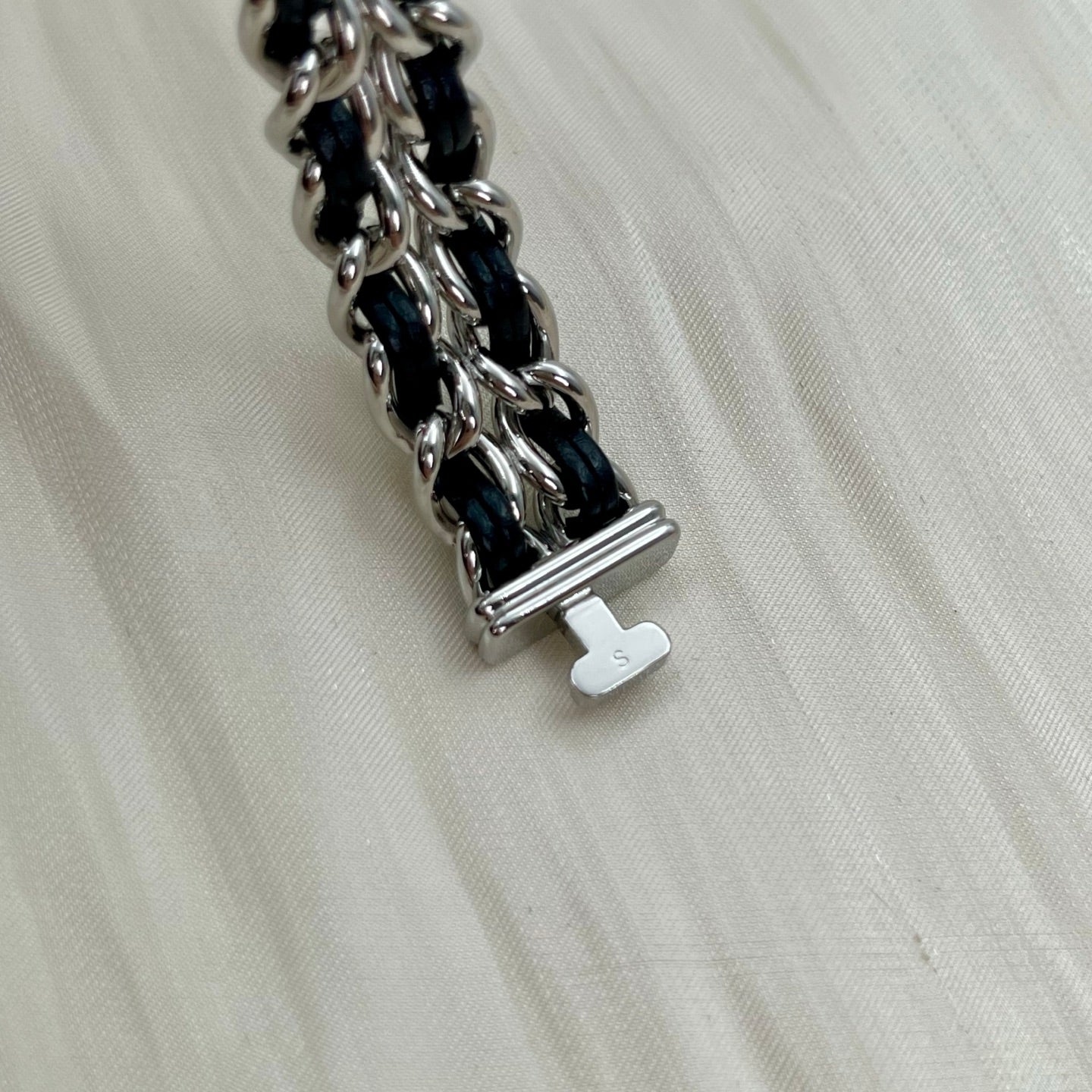 Chanel Première Black and Silver S Size Watch [Used]