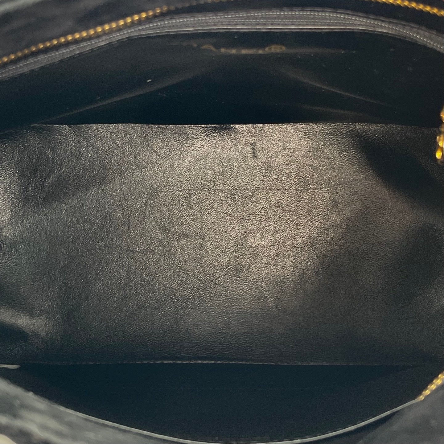 Chanel Velvet Hilton Tote Bag in Black with Gold Hardware [Used]