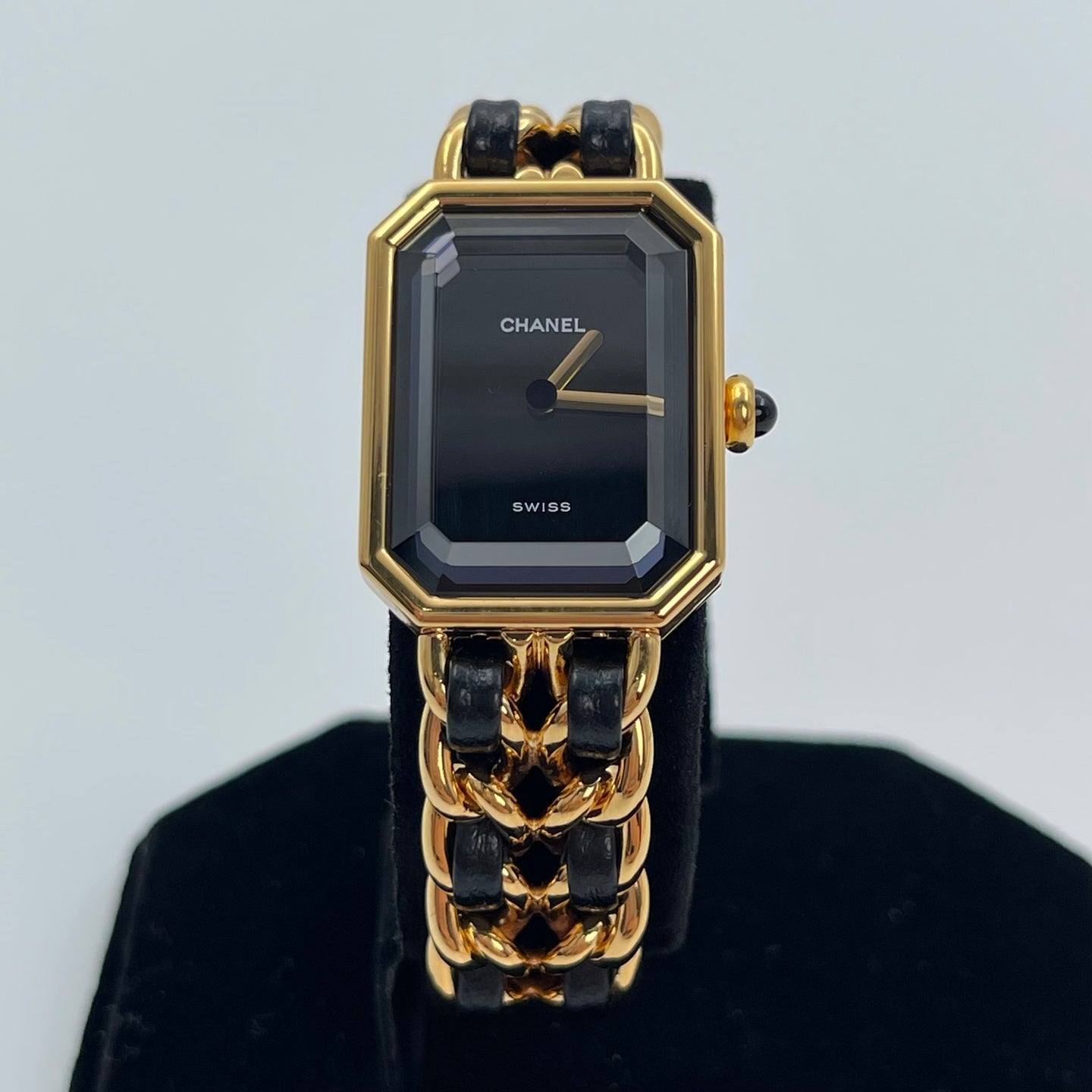 Chanel Première Black and Gold S Size Watch [Used]