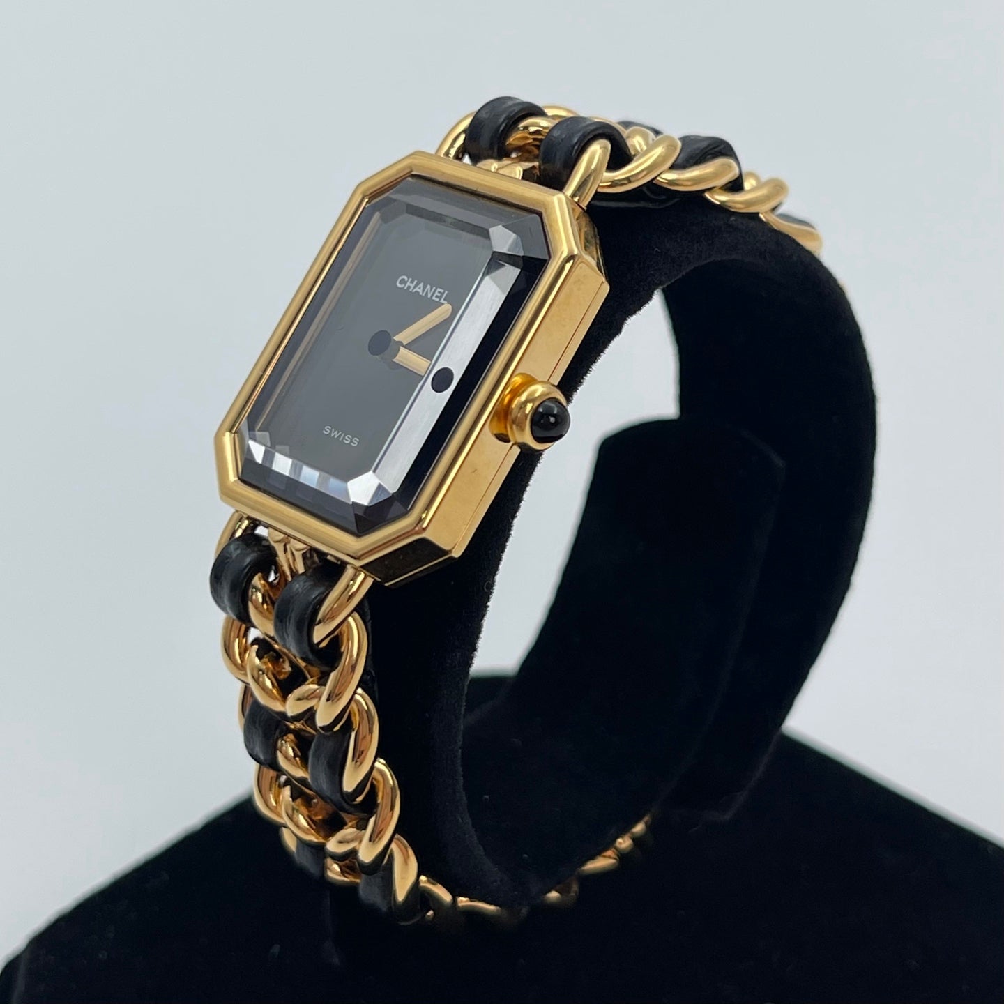 Chanel Première Black and Gold S Size Watch [Used]
