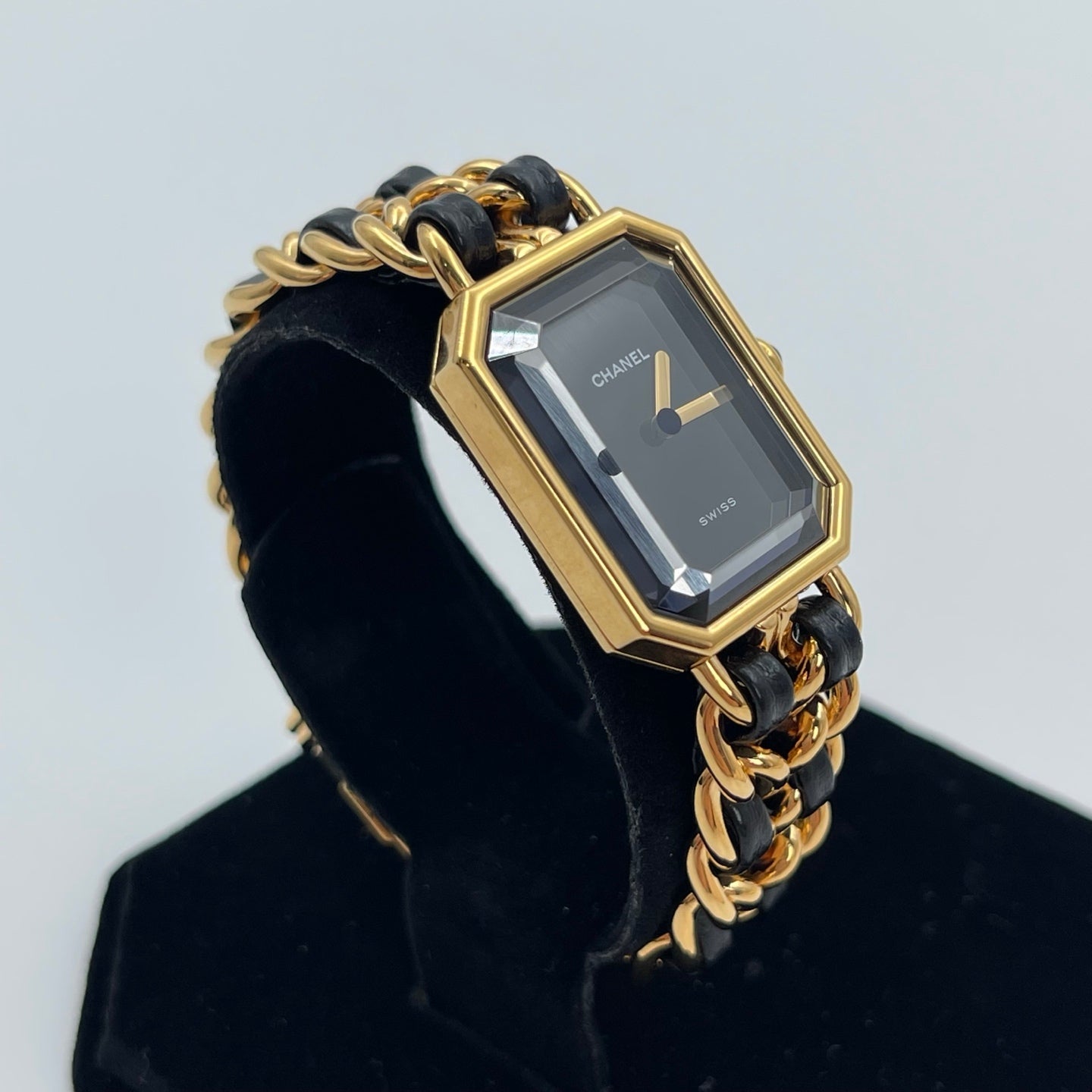 Chanel Première Black and Gold S Size Watch [Used]