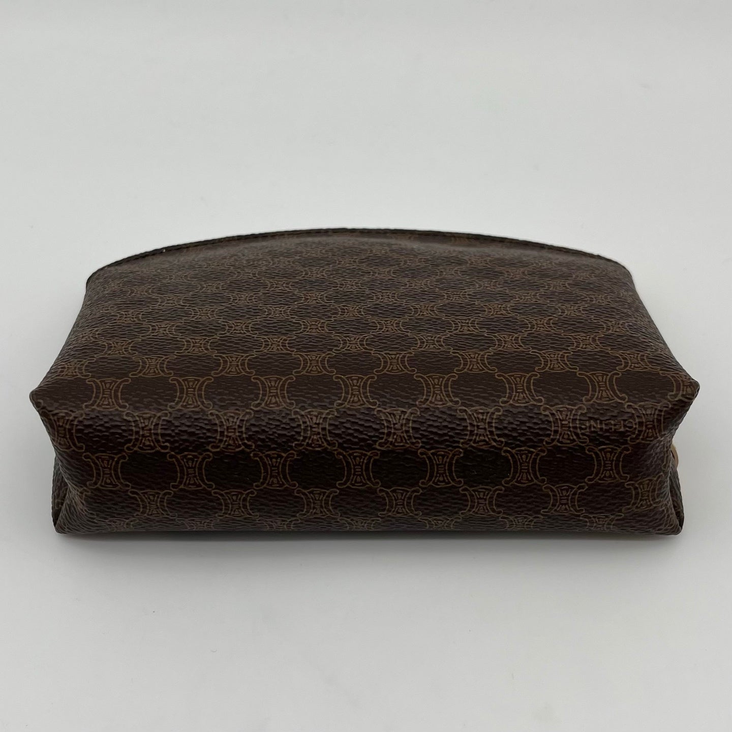 Celine Macadam Canvas Mini Pouch with Gold Hardware [Used]