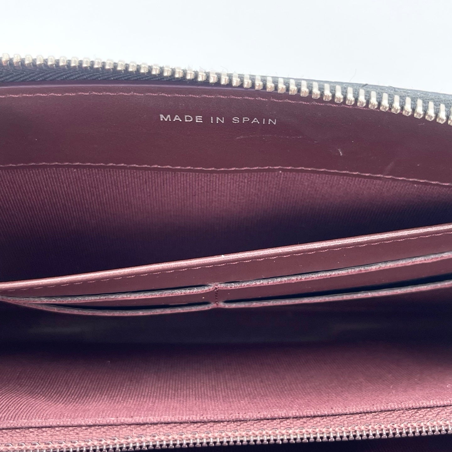 Chanel Quilted Caviar Long Wallet in Black / Silver Hardware [Used]