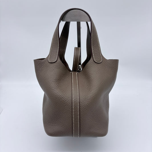 Hermès Picotin Lock 18 Bag in Étoupe Togo [Used]