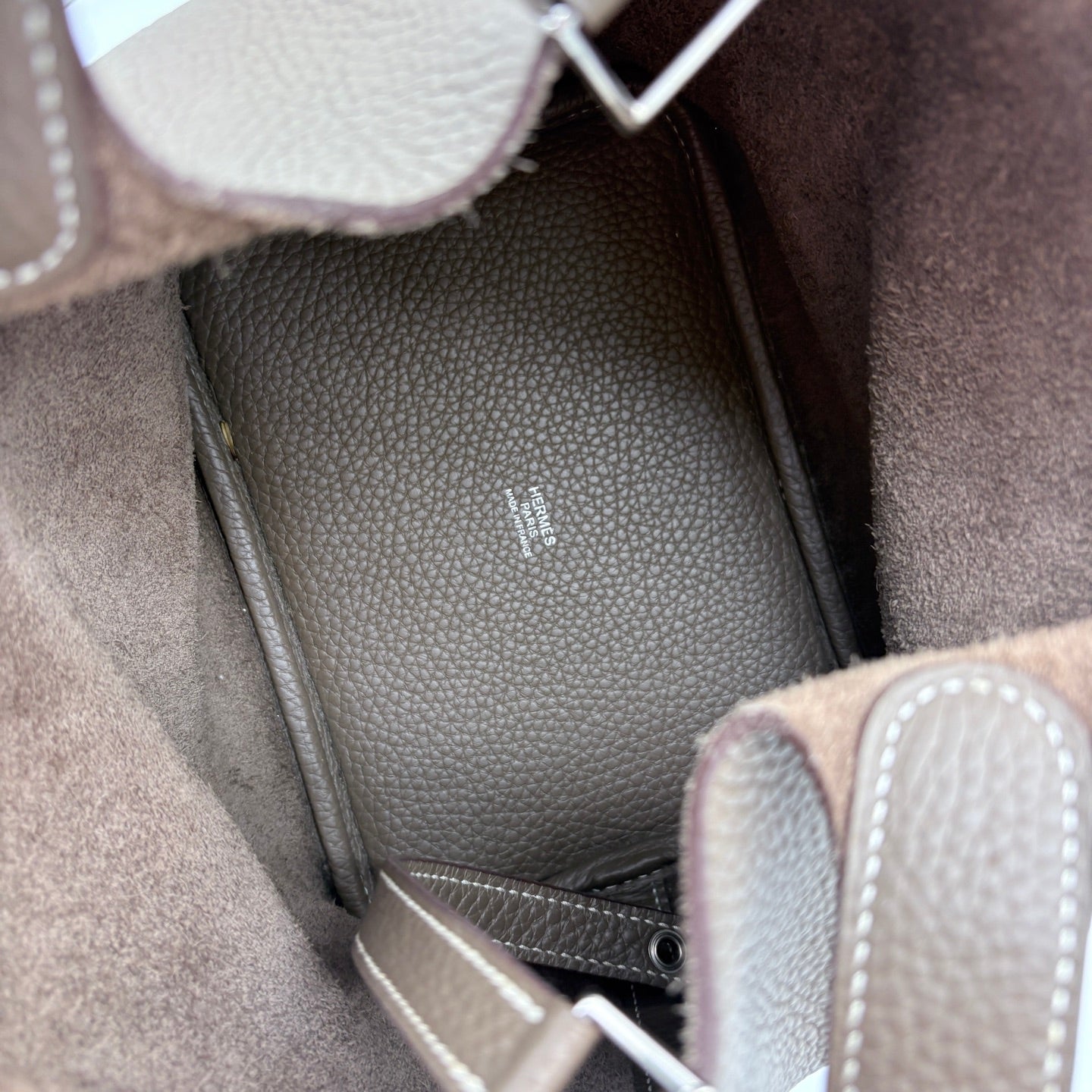 Hermès Picotin Lock 18 Bag in Étoupe Togo [Used]