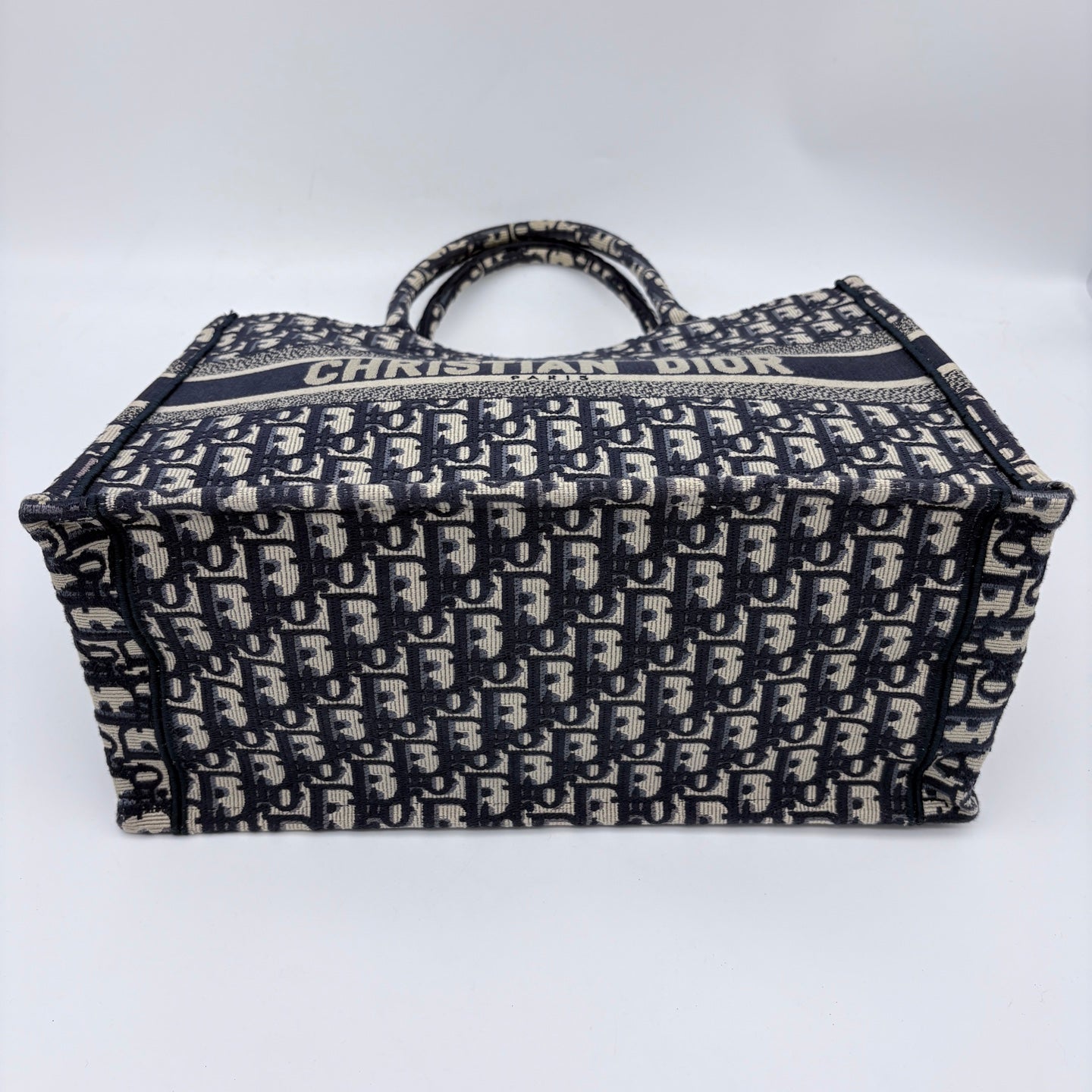 Dior Book Tote Medium Toile de Jouy Canvas Tote Bag [Used]