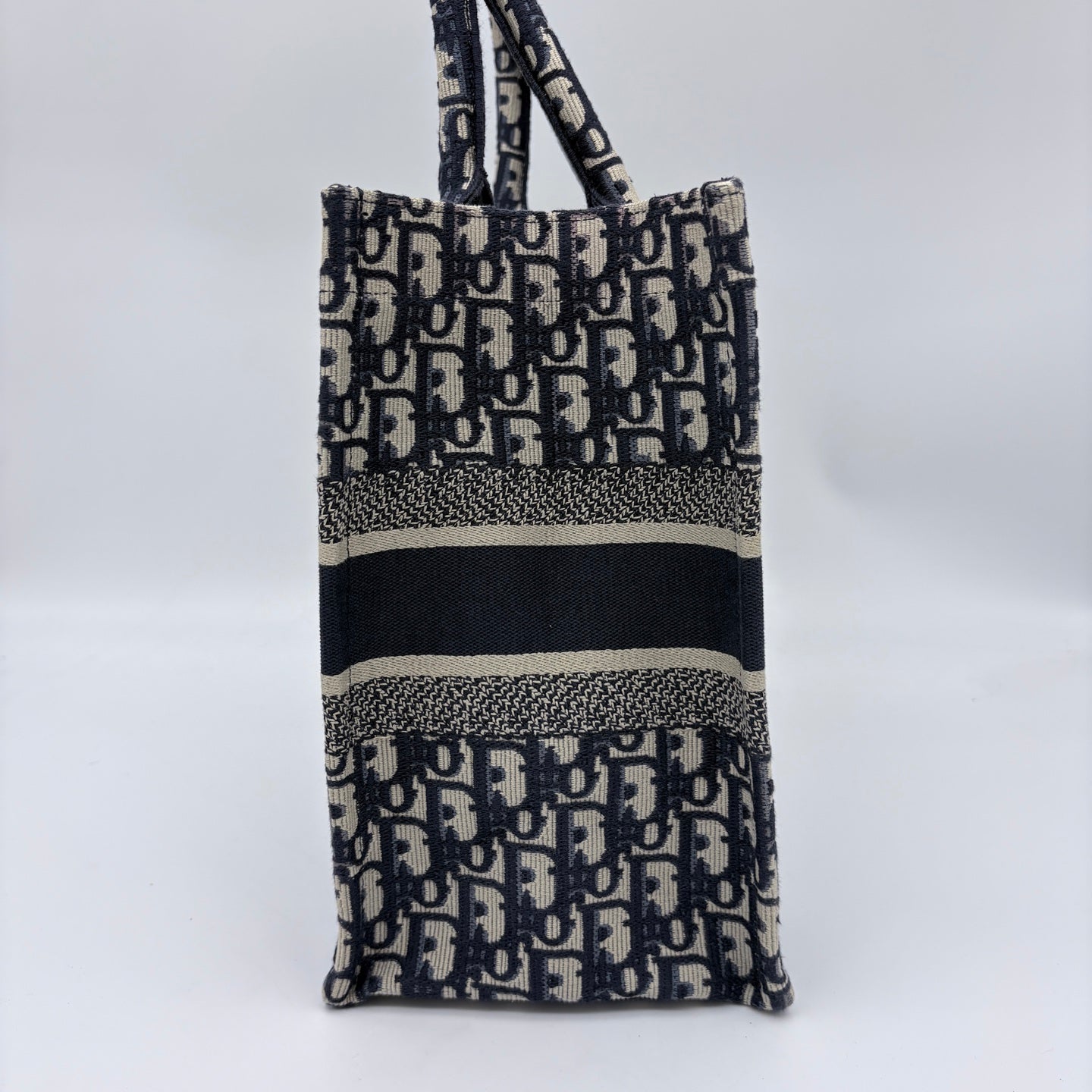 Dior Book Tote Medium Toile de Jouy Canvas Tote Bag [Used]