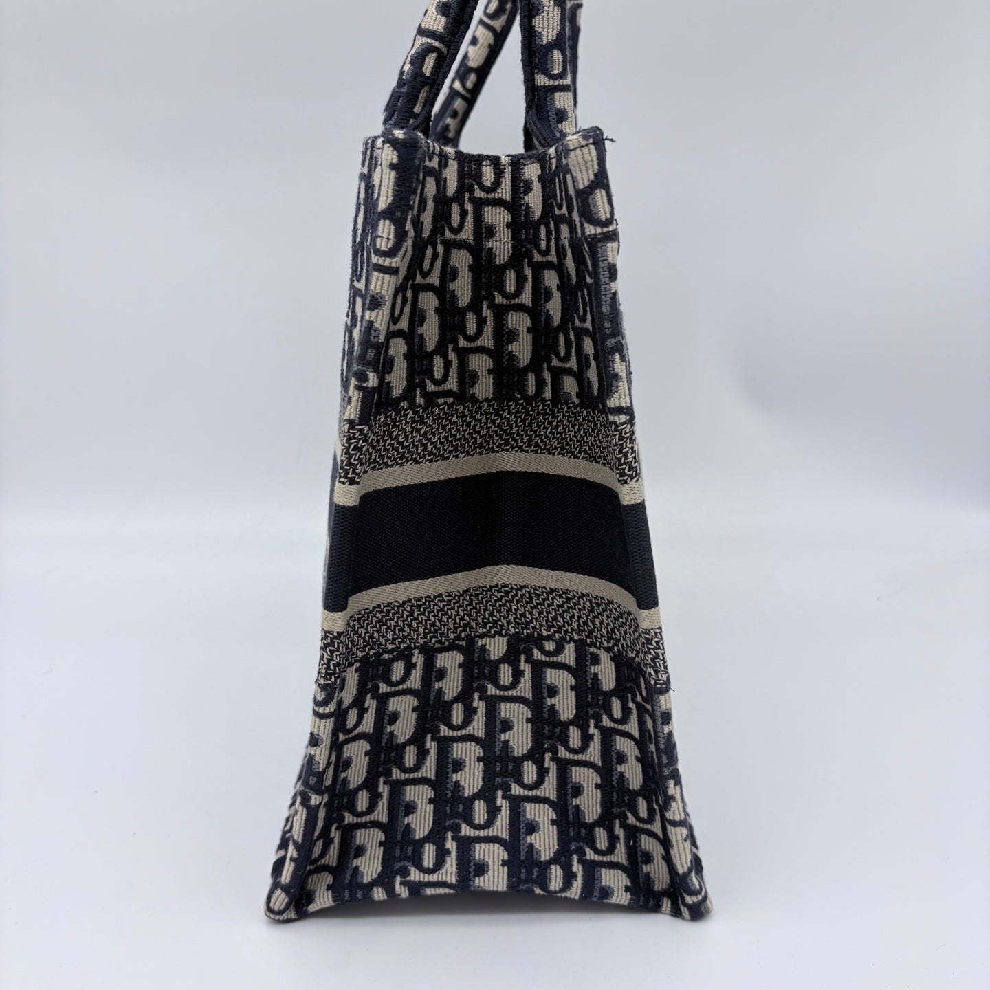 Dior Book Tote Medium Toile de Jouy Canvas Tote Bag [Used]