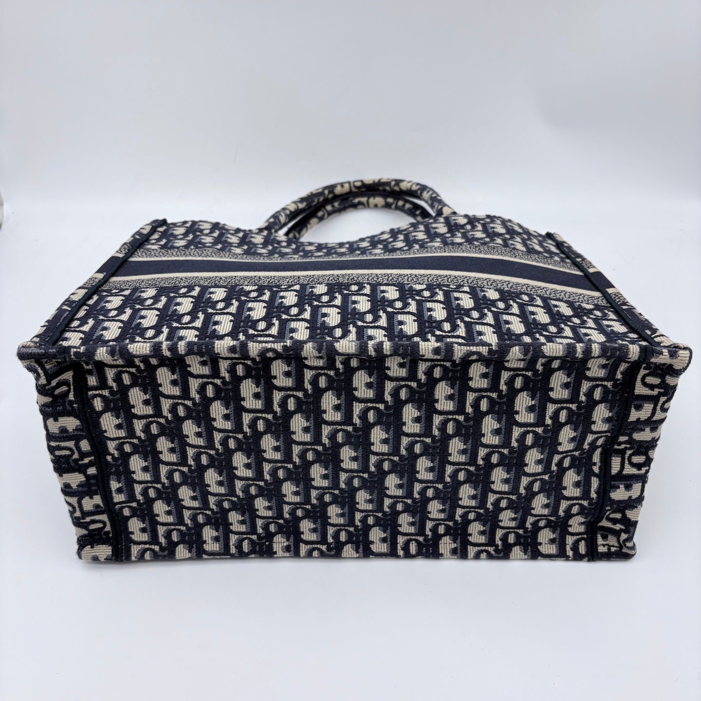 Dior Book Tote Medium Toile de Jouy Canvas Tote Bag [Used]