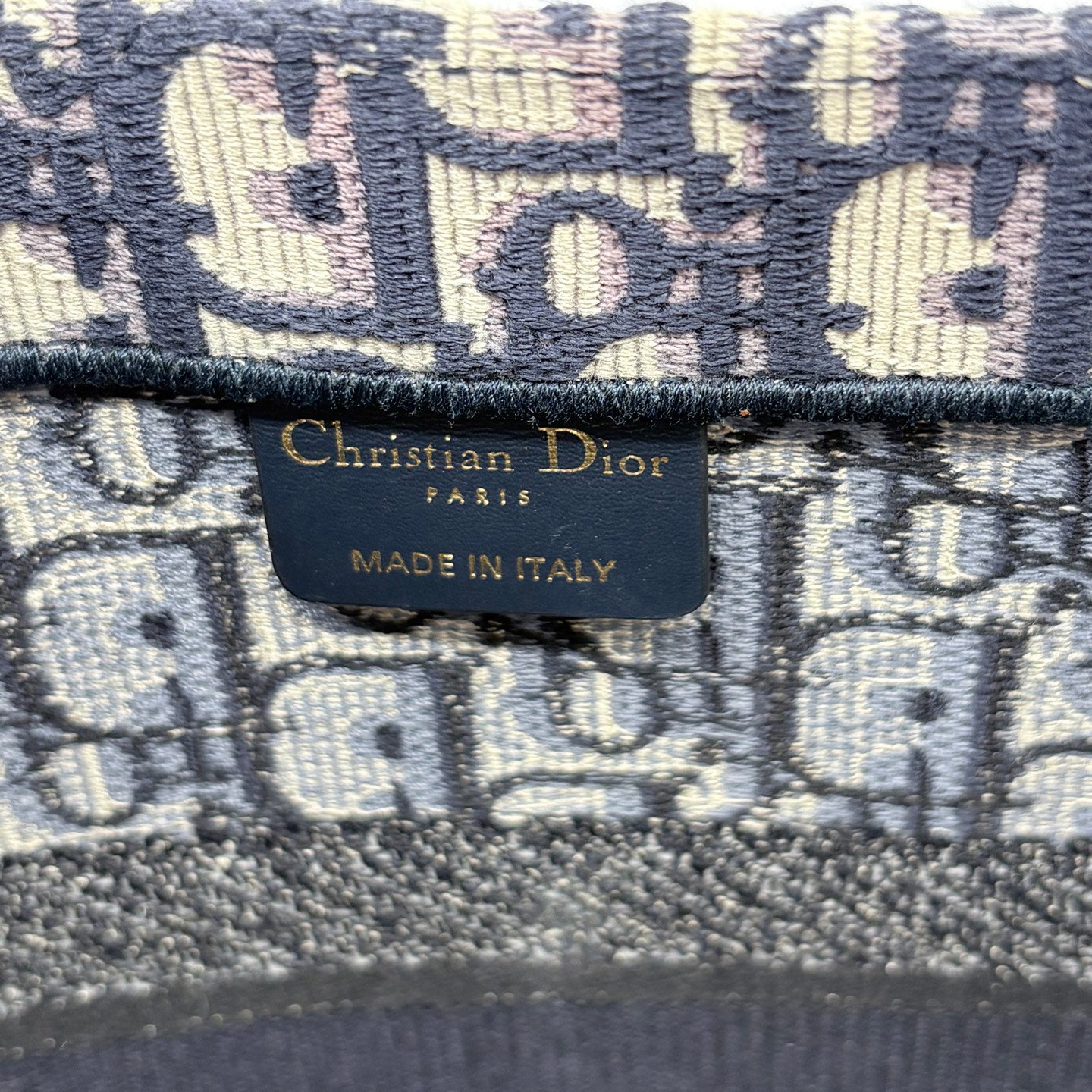 Dior Book Tote Medium Toile de Jouy Canvas Tote Bag [Used]