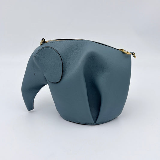 Loewe Elephant Mini Bag in Soft Grained Calfskin [Used]