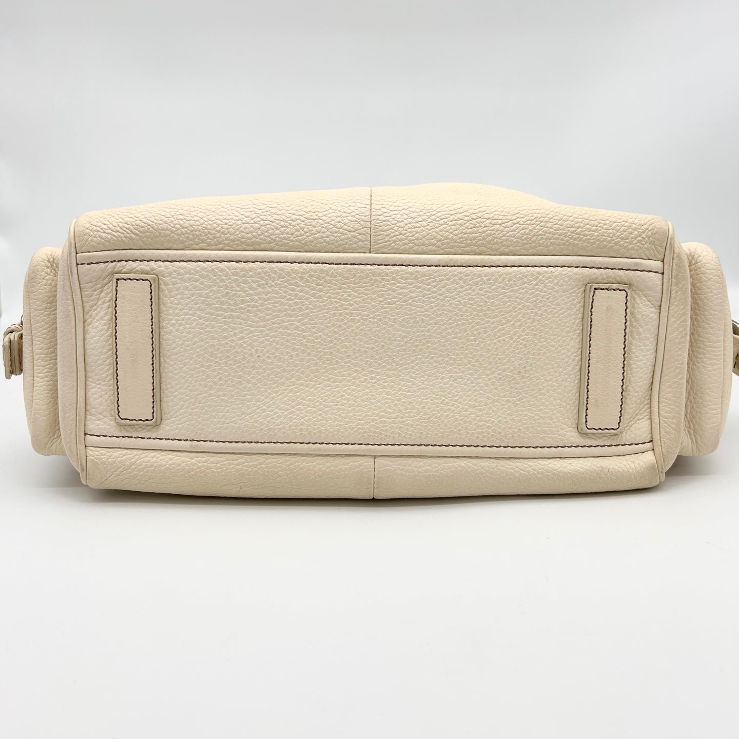 Prada Double Pocket Calfskin Biker Tote Shoulder Bag [Used]