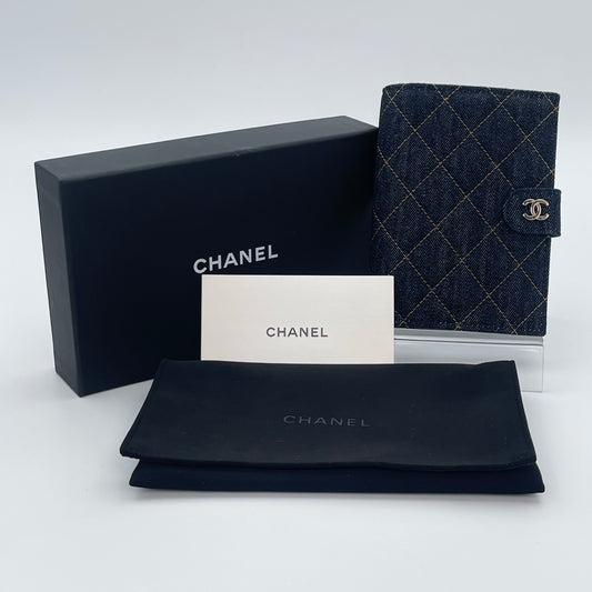 Chanel 26P Early Spring Denim Passport Holder [Brand New]