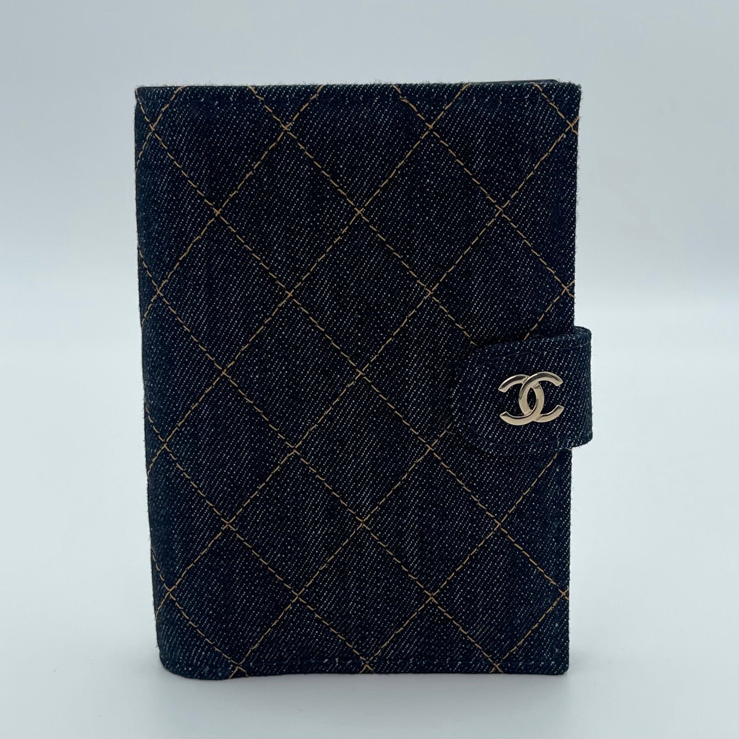 Chanel 26P Early Spring Denim Passport Holder [Brand New]