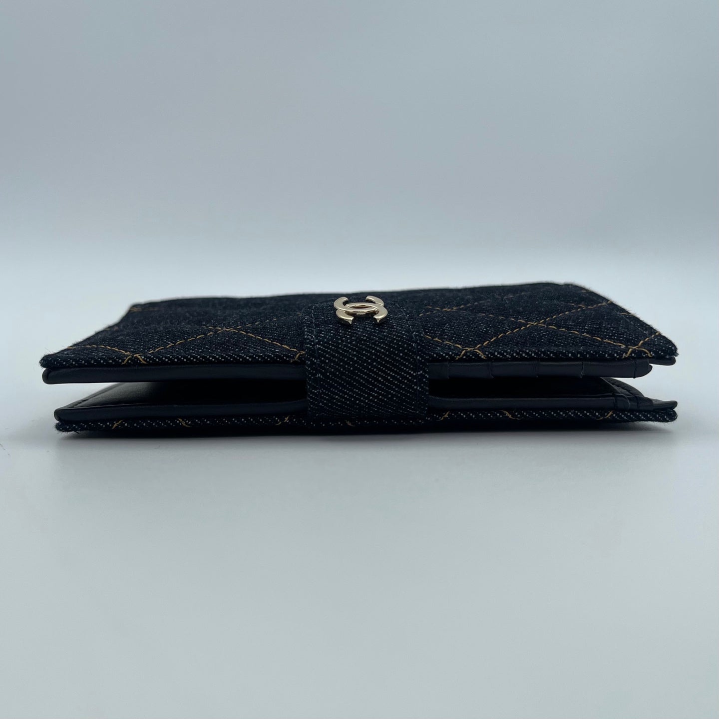 Chanel 26P Early Spring Denim Passport Holder [Brand New]