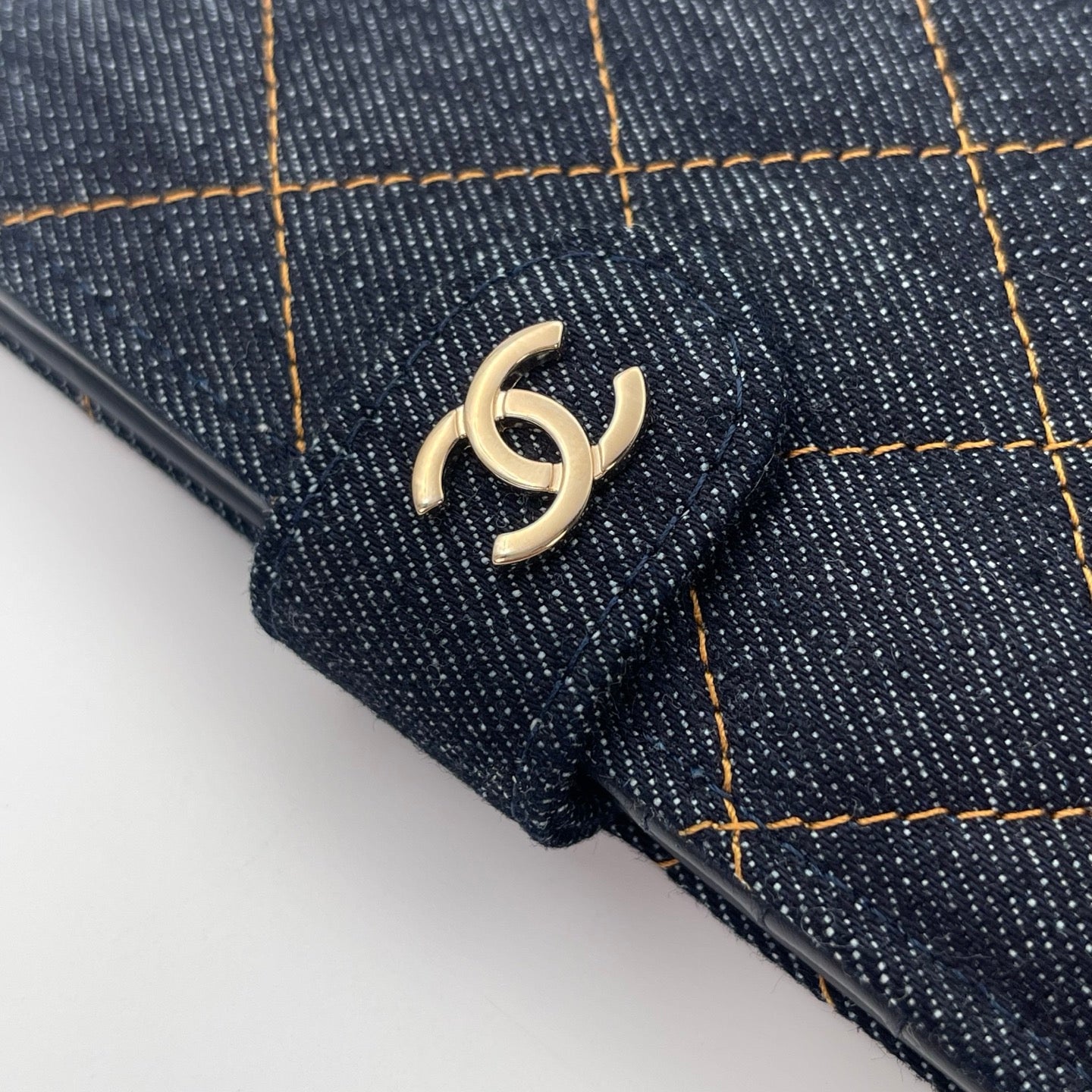 Chanel 26P Early Spring Denim Passport Holder [Brand New]