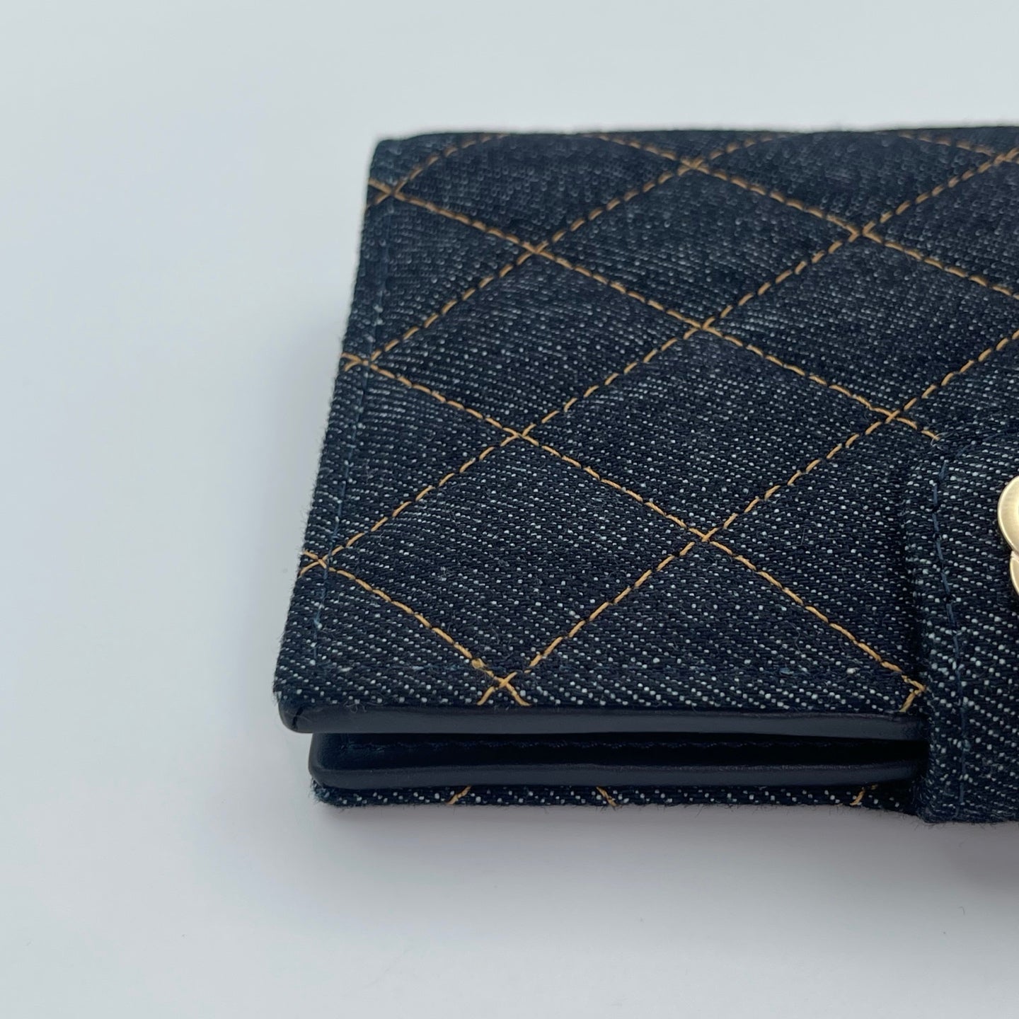 Chanel 26P Early Spring Denim Passport Holder [Brand New]