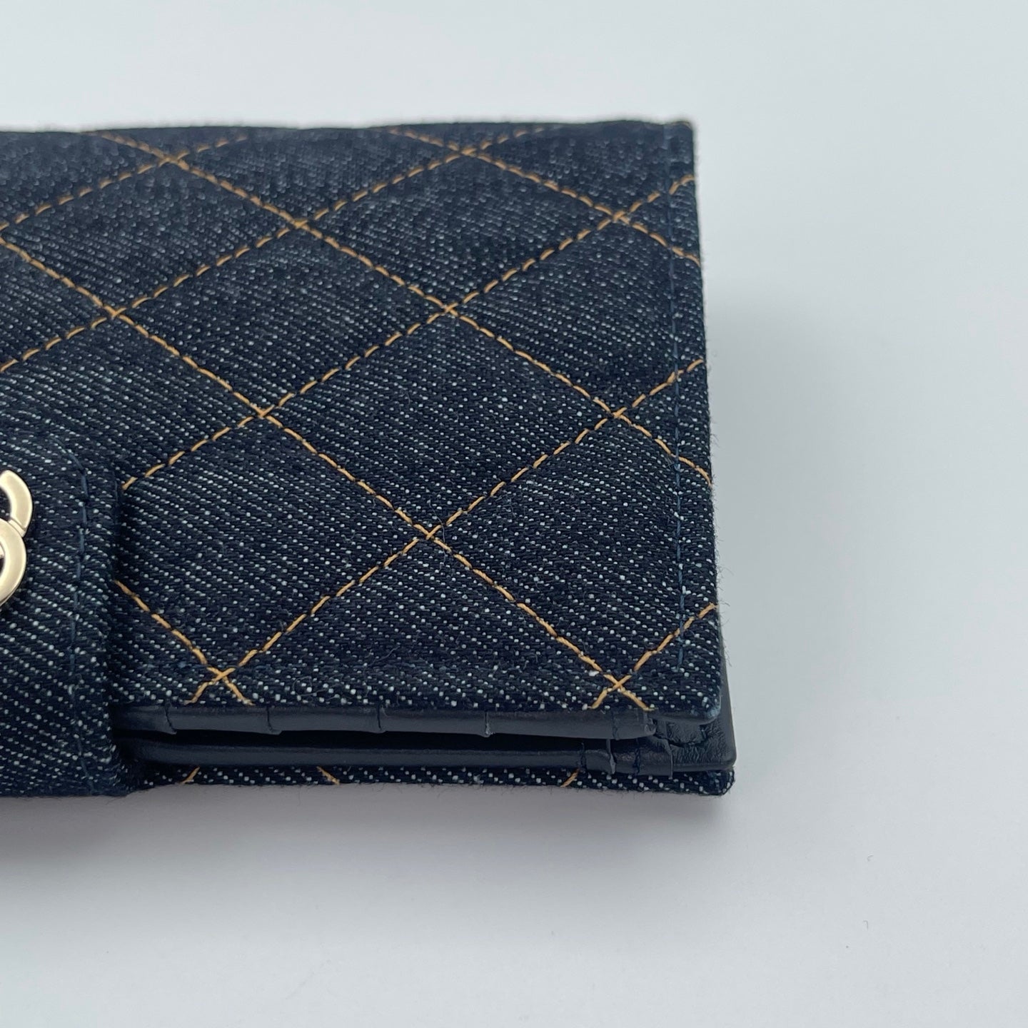 Chanel 26P Early Spring Denim Passport Holder [Brand New]