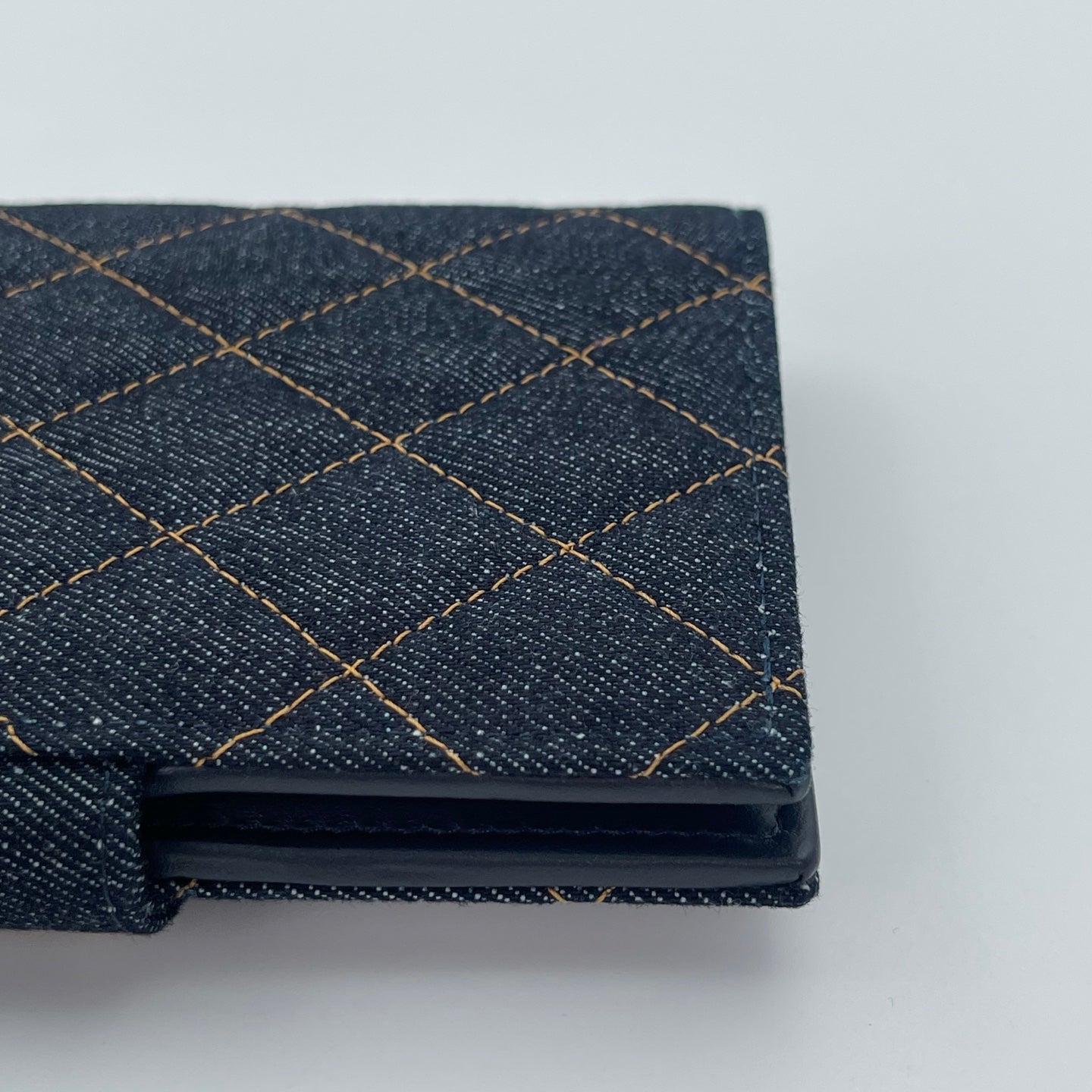 Chanel 26P Early Spring Denim Passport Holder [Brand New]