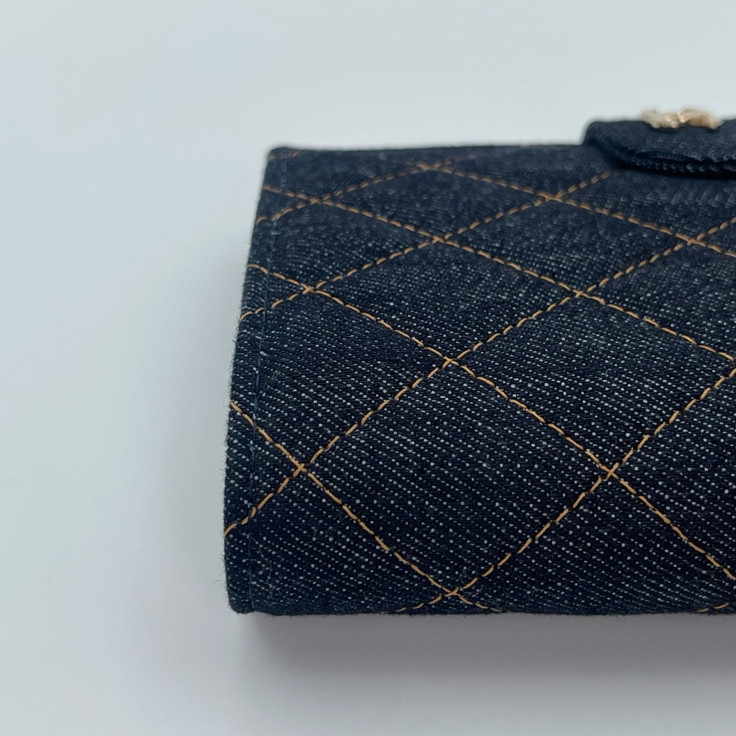 Chanel 26P Early Spring Denim Passport Holder [Brand New]