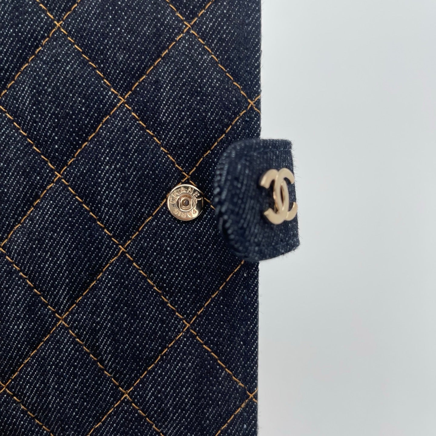 Chanel 26P Early Spring Denim Passport Holder [Brand New]