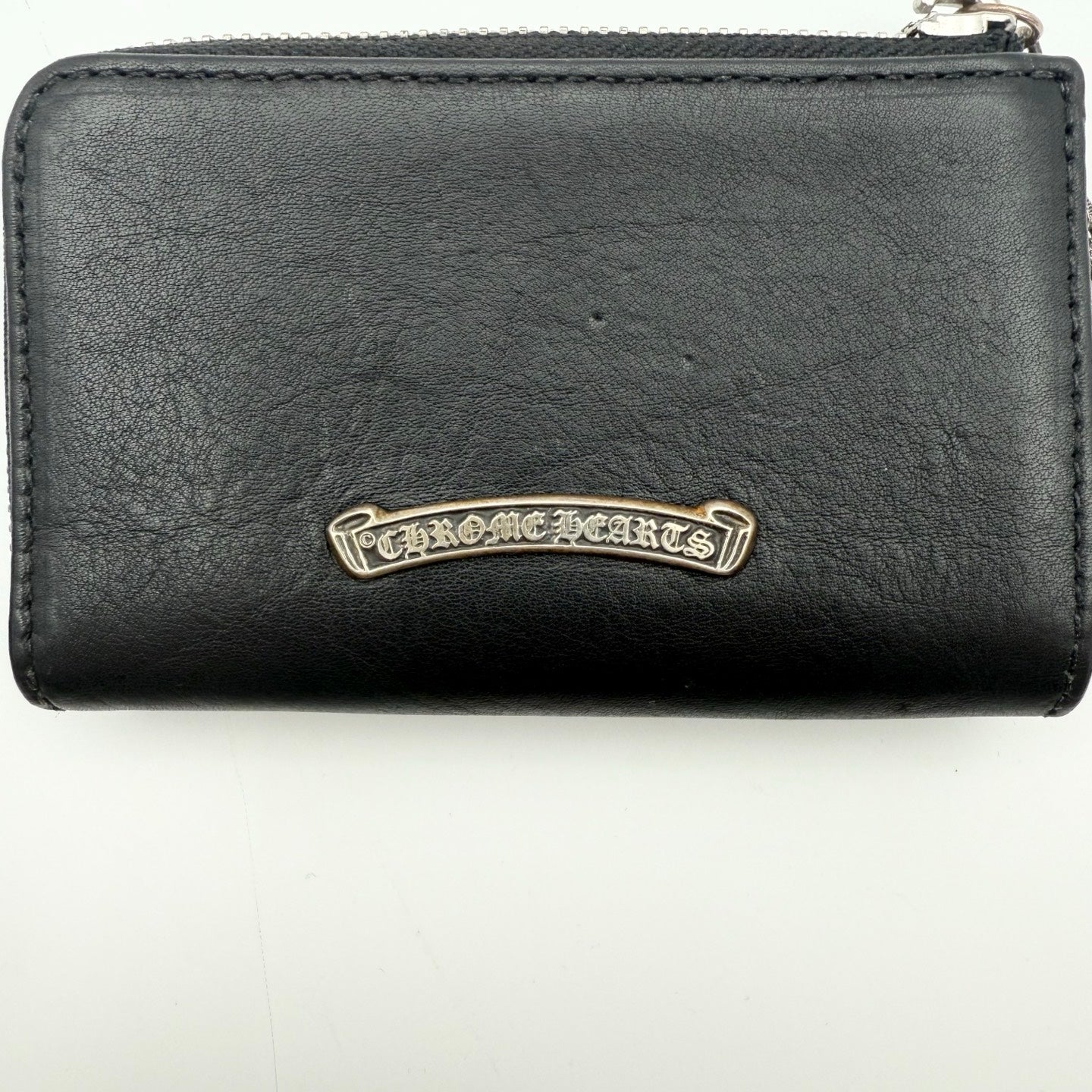 Chrome Hearts Leather Chain Coin Purse [Unused]