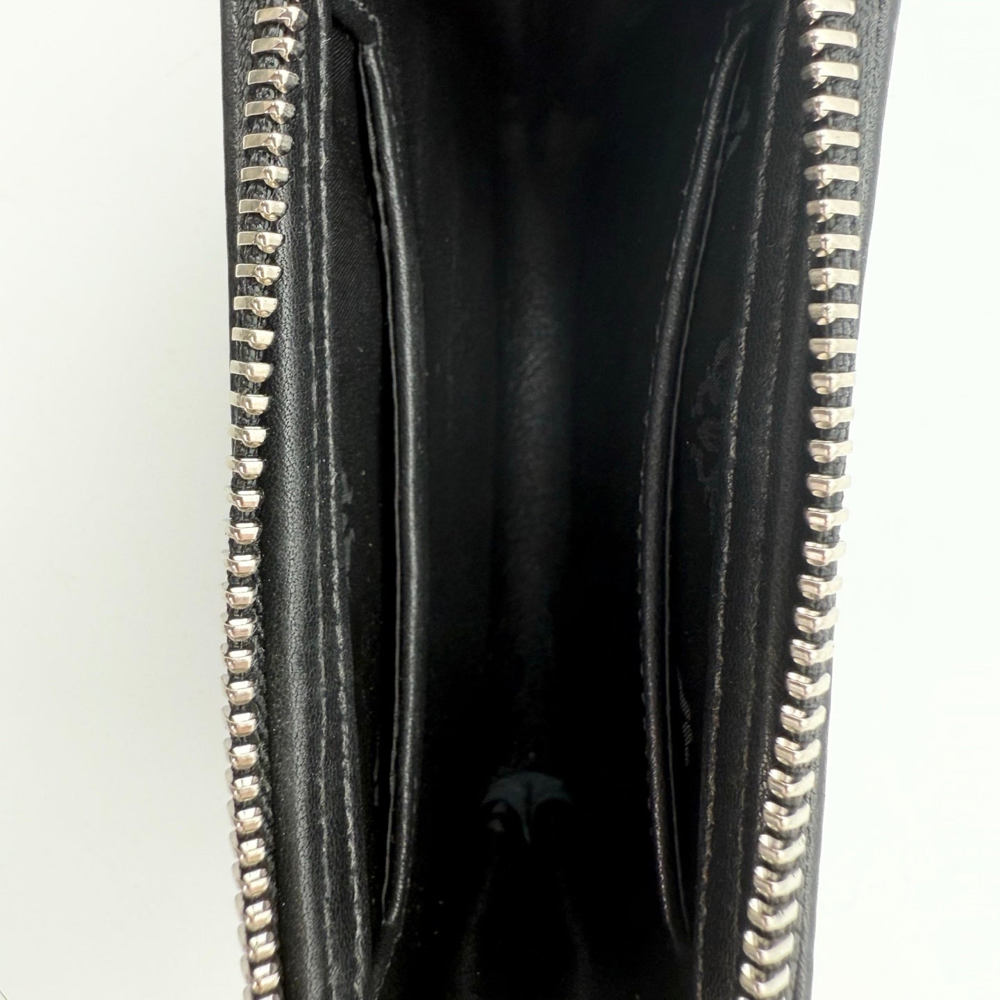 Chrome Hearts Leather Chain Coin Purse [Unused]