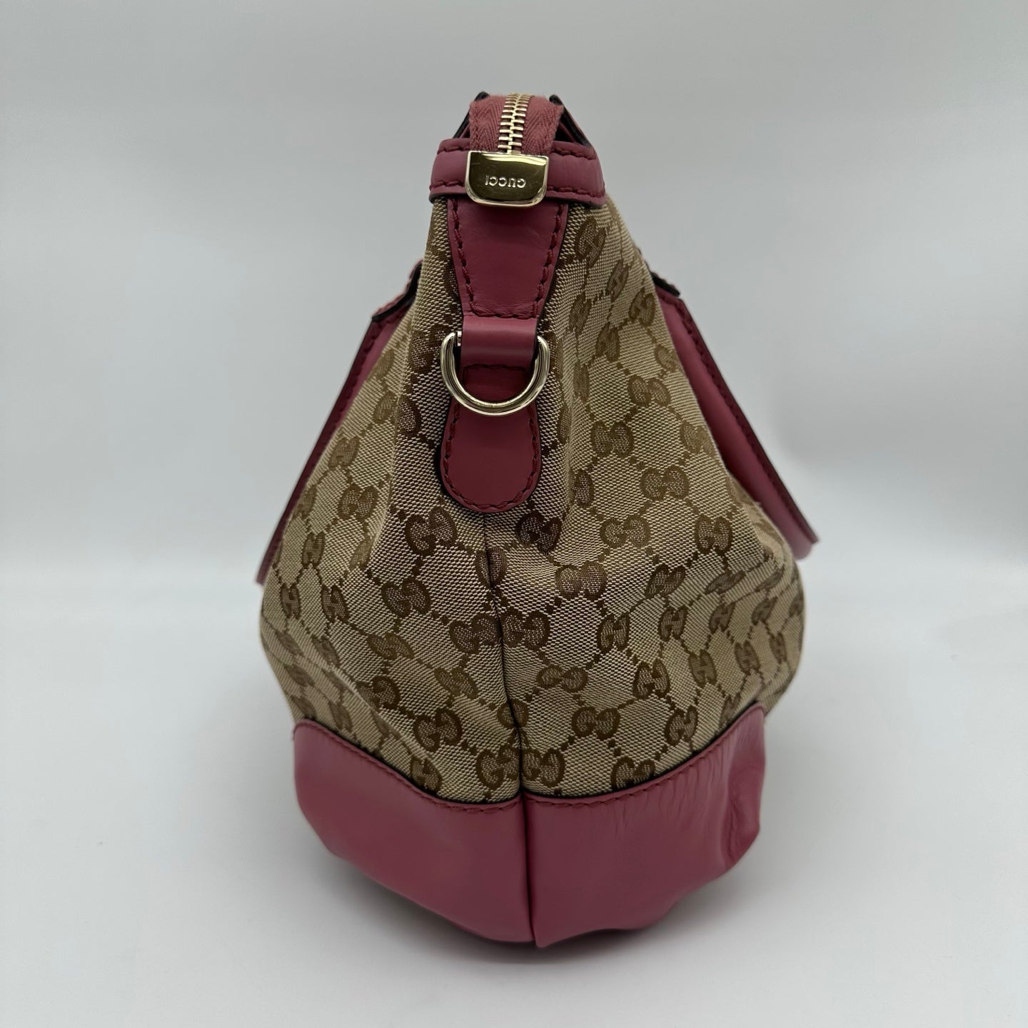 Gucci Monogram Two-Way Purple Tote Bag [Used]