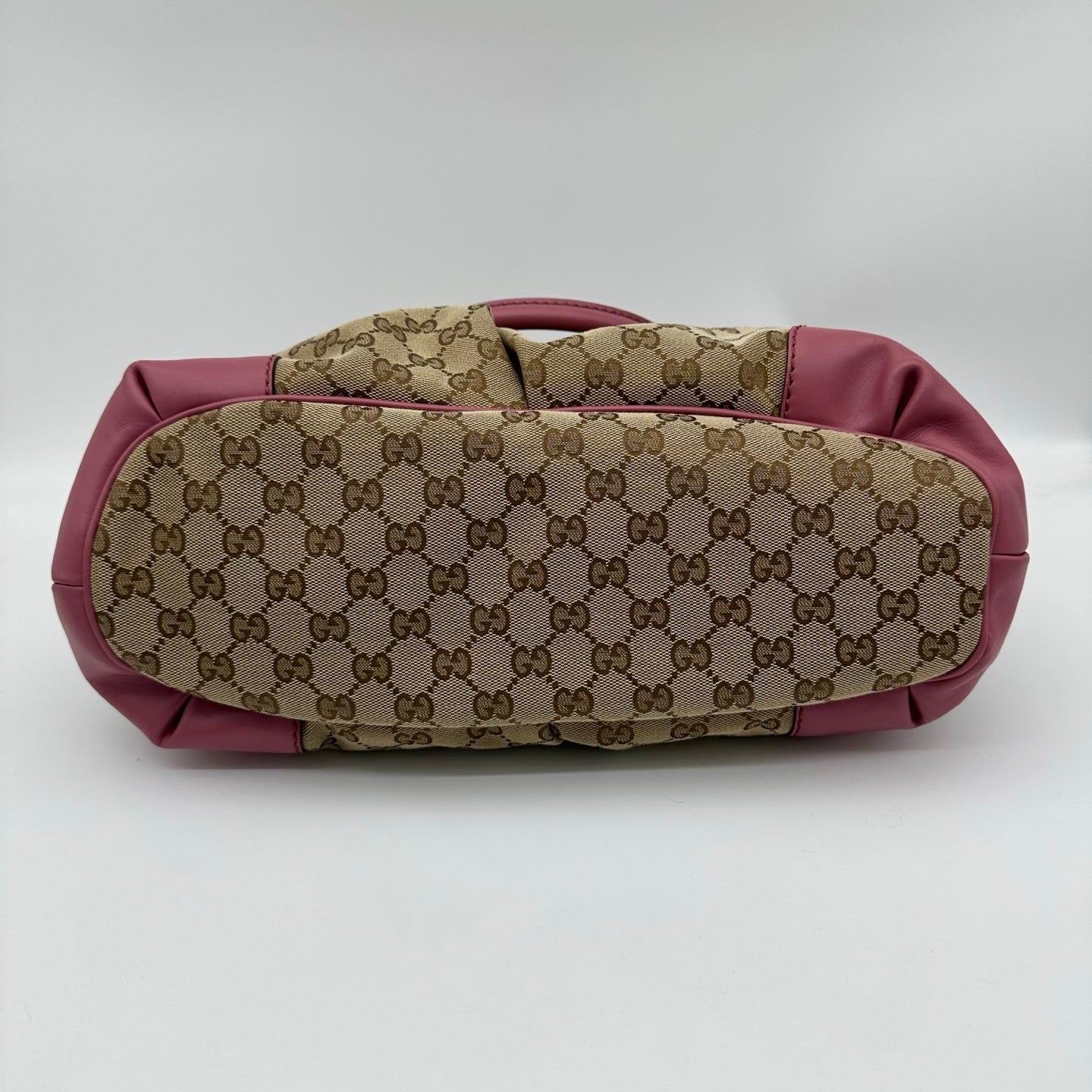 Gucci Monogram Two-Way Purple Tote Bag [Used]
