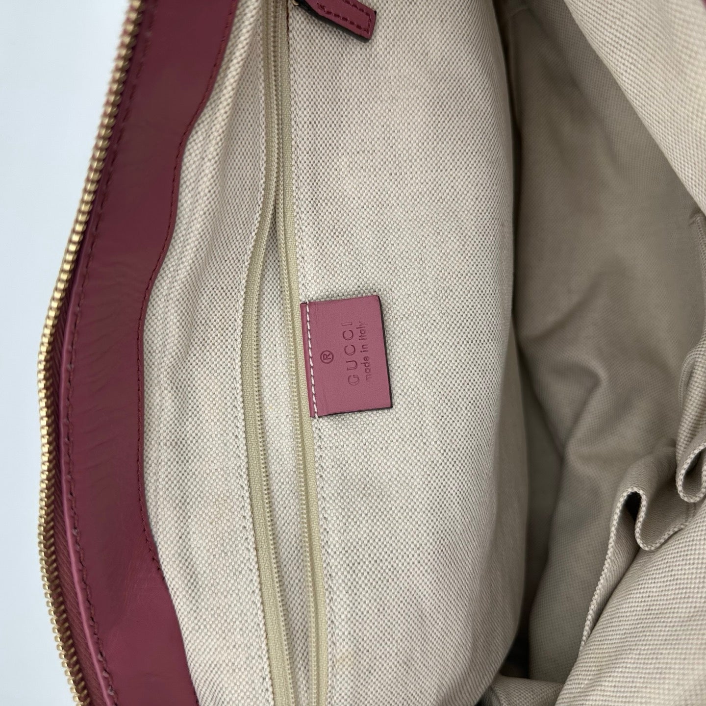 Gucci Monogram Two-Way Purple Tote Bag [Used]