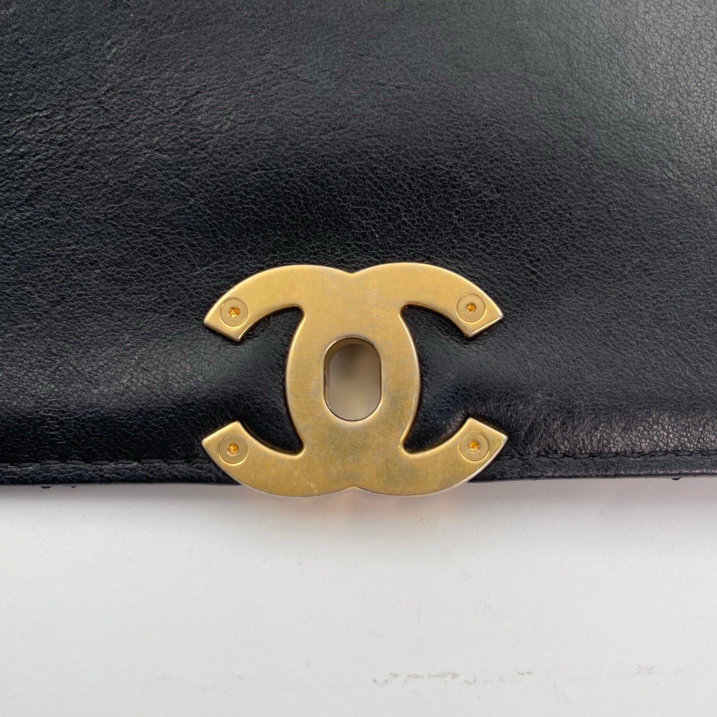 Chanel Black Calfskin 19 Bag 2Way Handle Shoulder Bag [Used]