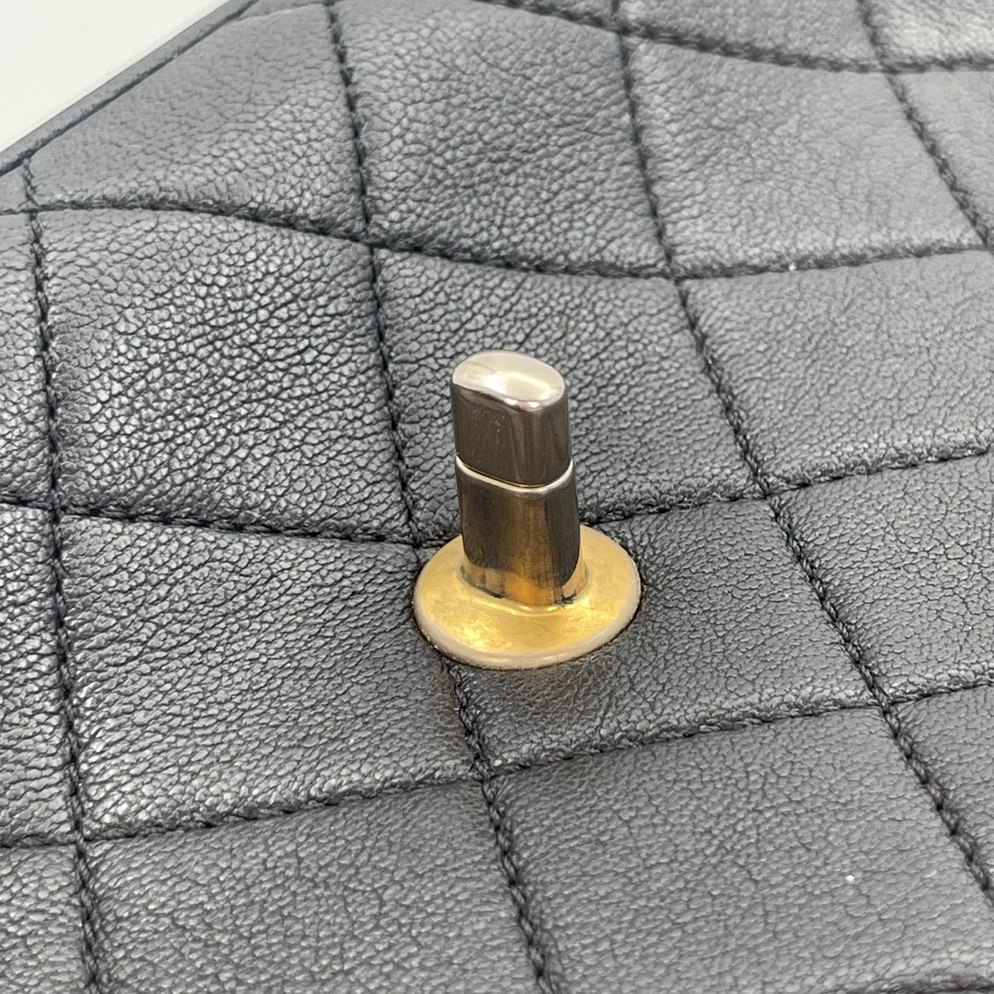 Chanel Black Calfskin 19 Bag 2Way Handle Shoulder Bag [Used]