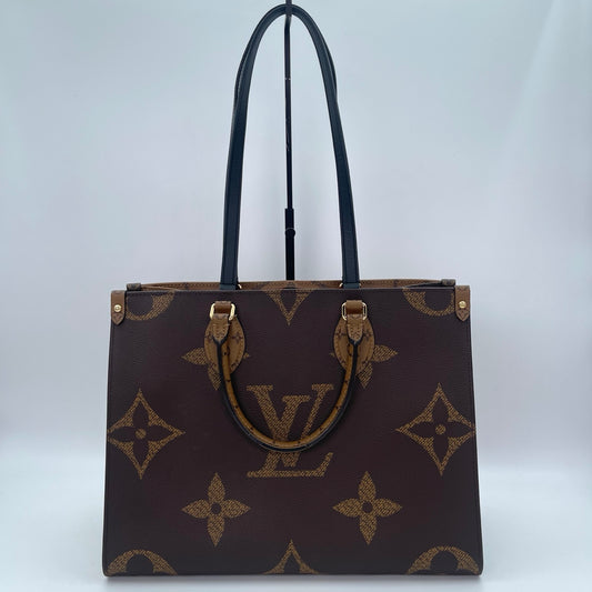 Louis Vuitton Onthego MM Giant Monogram Tote Bag [Used]