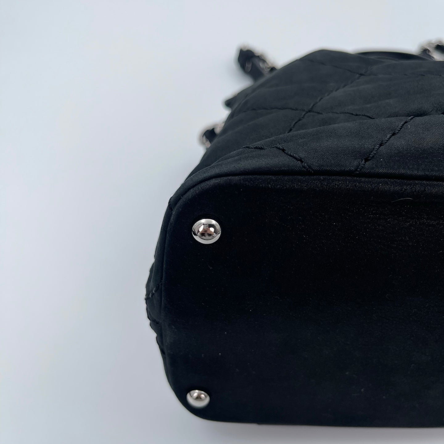 Chanel Black Calfskin 2Way Tote Bag [Used]