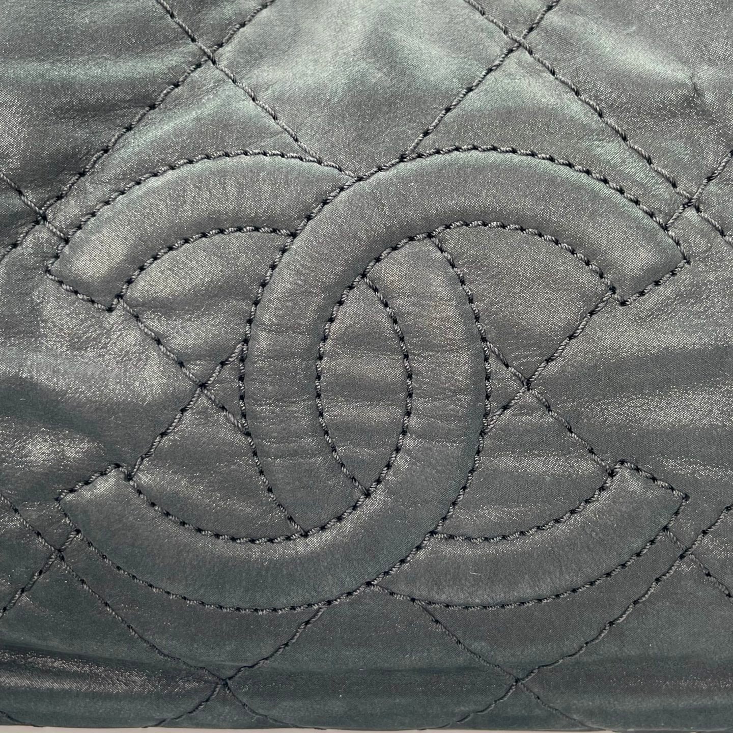 Chanel Black Calfskin 2Way Tote Bag [Used]