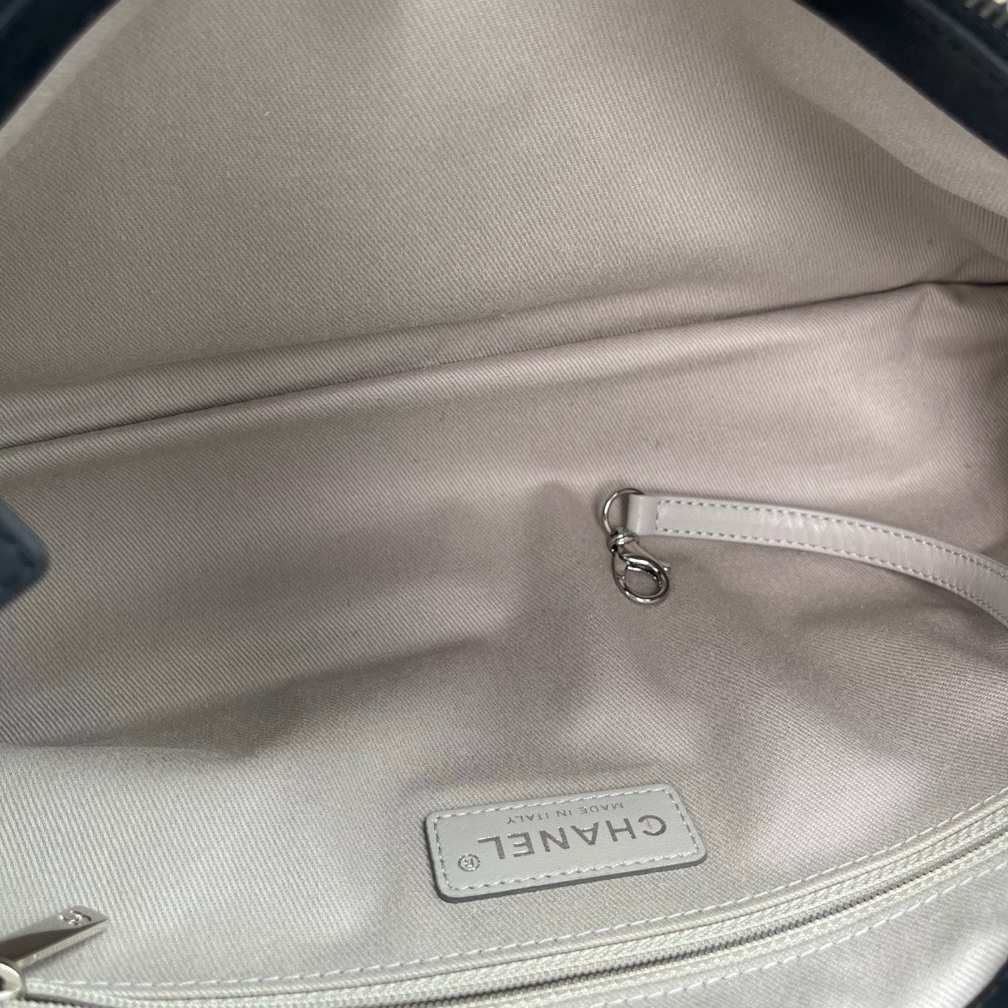 Chanel Black Calfskin 2Way Tote Bag [Used]