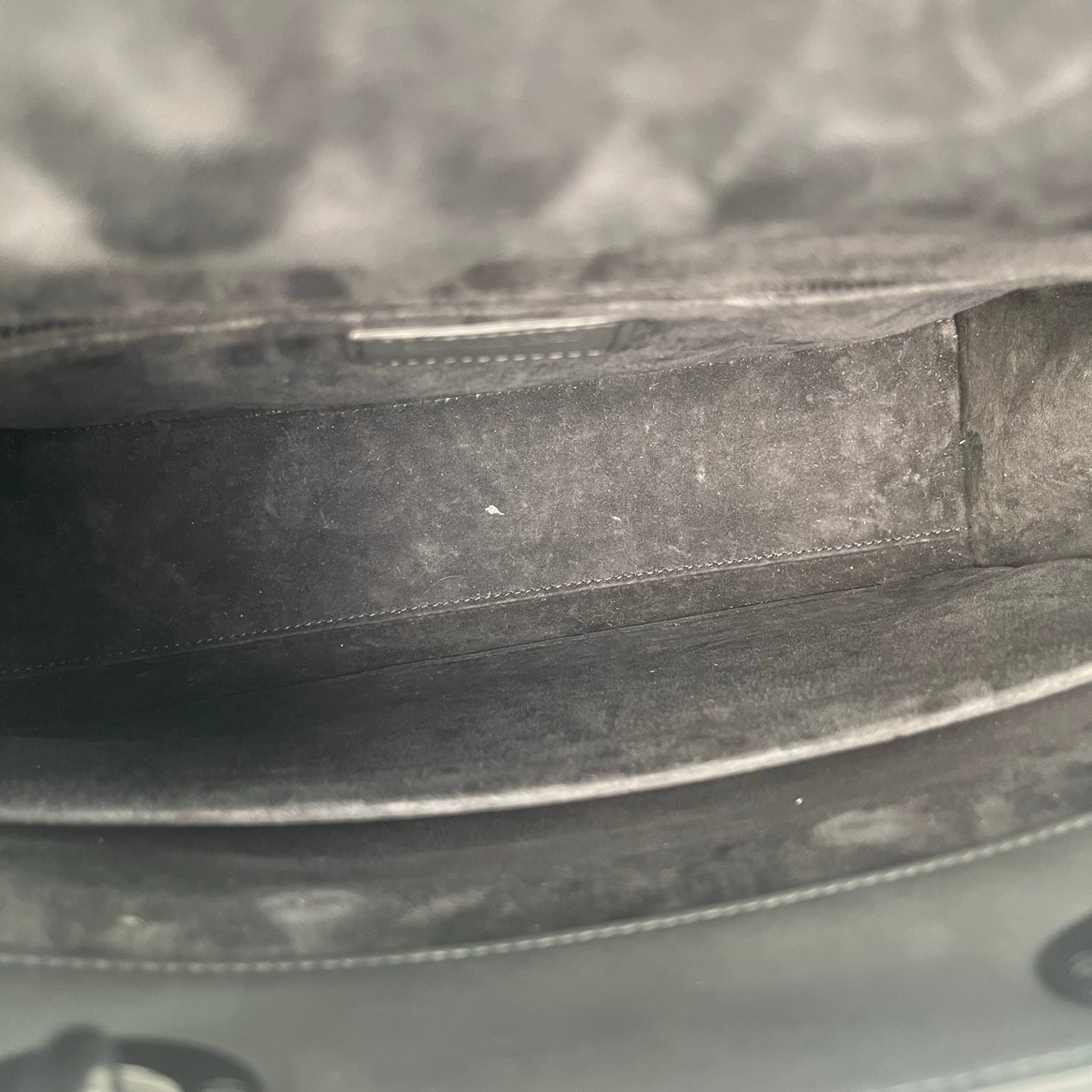 Dior Lady Dior So Black Matte Calfskin Bag [Used]