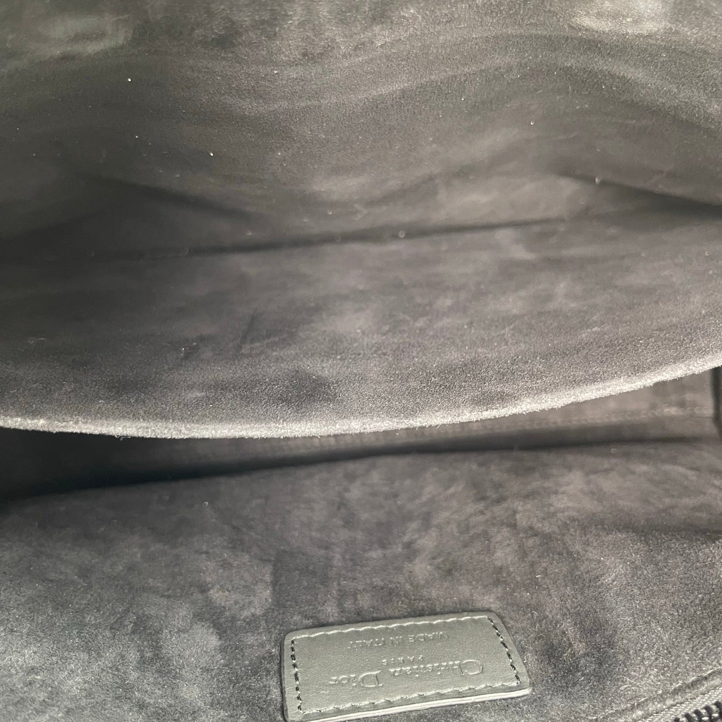 Dior Lady Dior So Black Matte Calfskin Bag [Used]