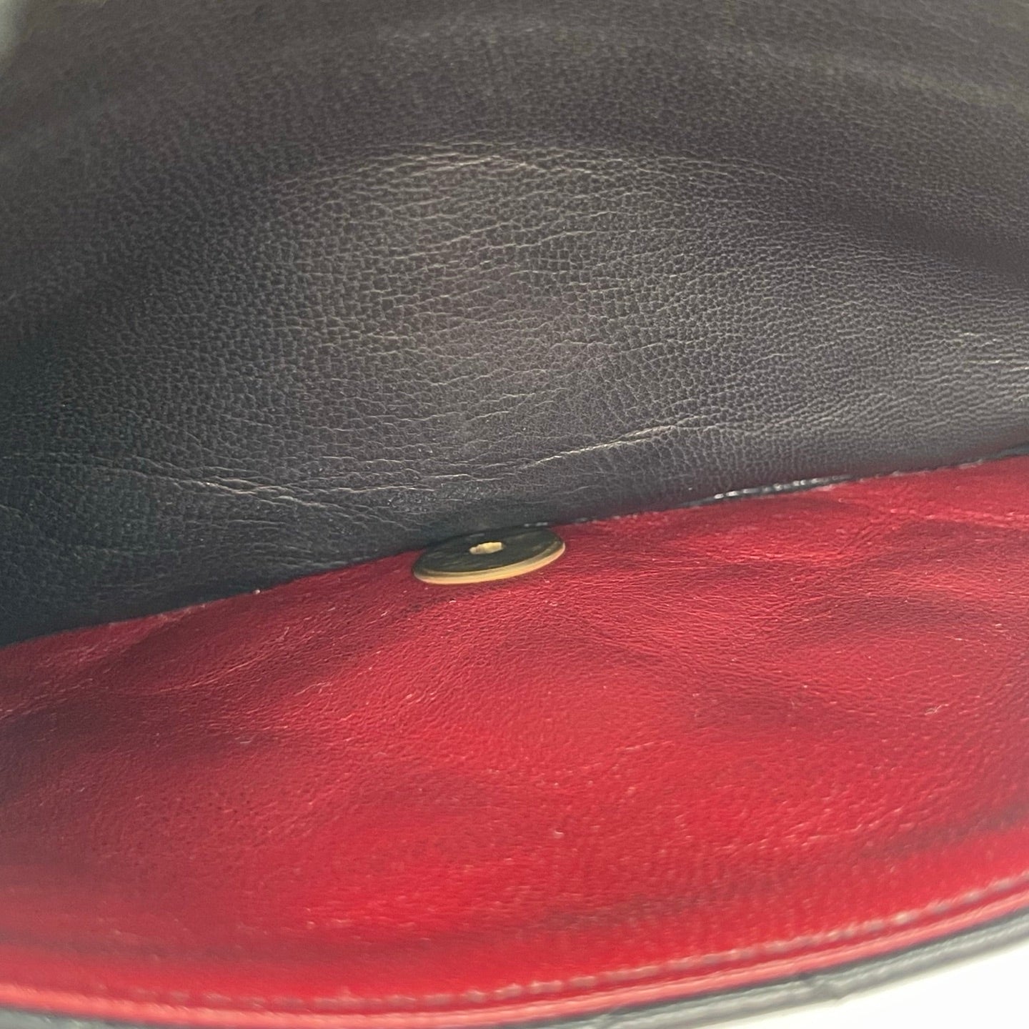 Chanel Black Lambskin Classic Flap Chain Shoulder Bag [Used]